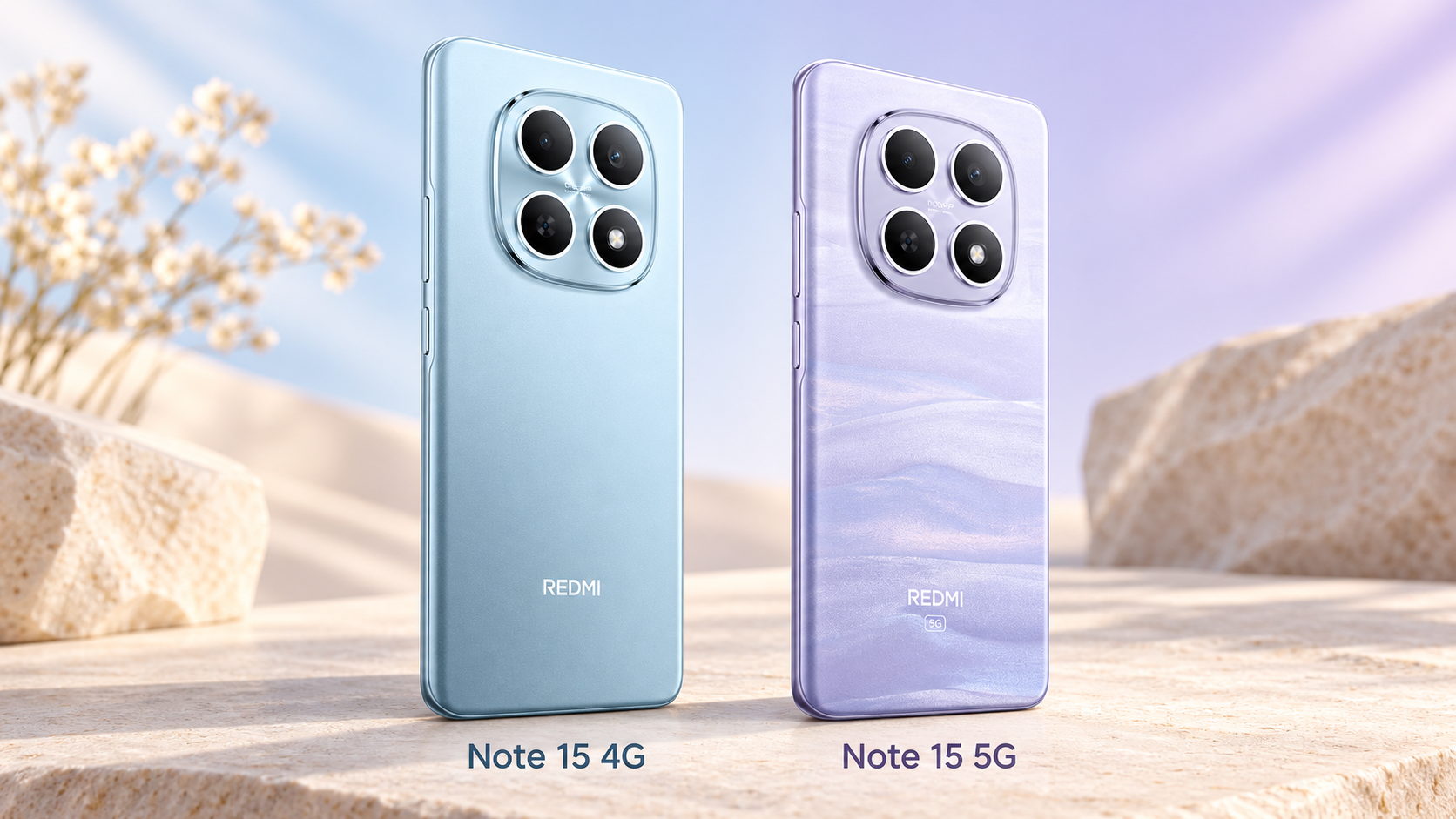 Redmi Note 15 4G ou 5G: câmera e bateria também mudam