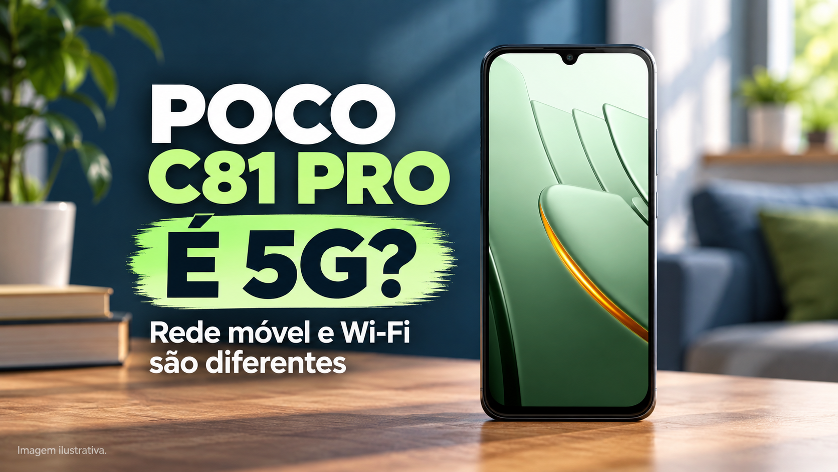 POCO C81 Pro é 5G? Entenda a conexão antes de comprar