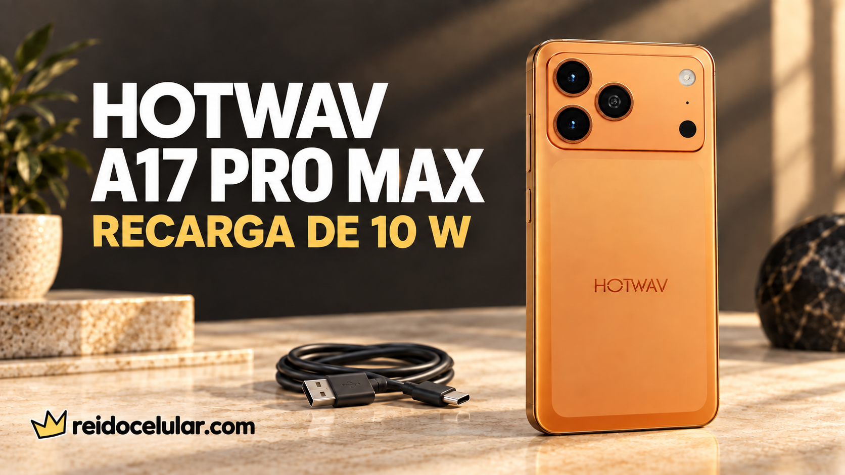 HOTWAV A17 Pro Max: a recarga de 10 W combina com sua rotina?