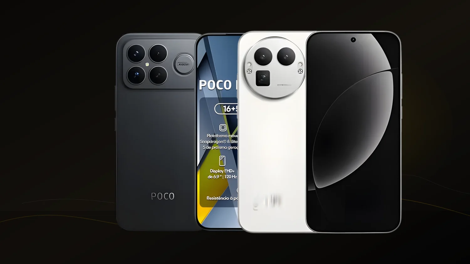 Capa editorial do post Poco F8 Ultra x Realme GT8 Pro: quem ganha? no blog Rei do Celular