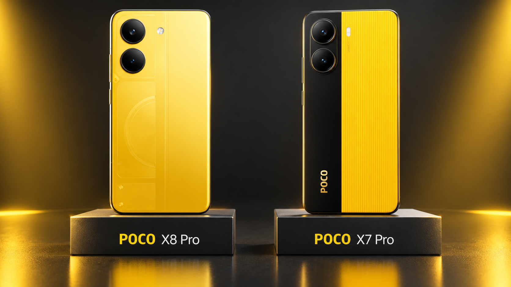 POCO X8 Pro ou X7 Pro: vale trocar de geração ou buscar mais memória?