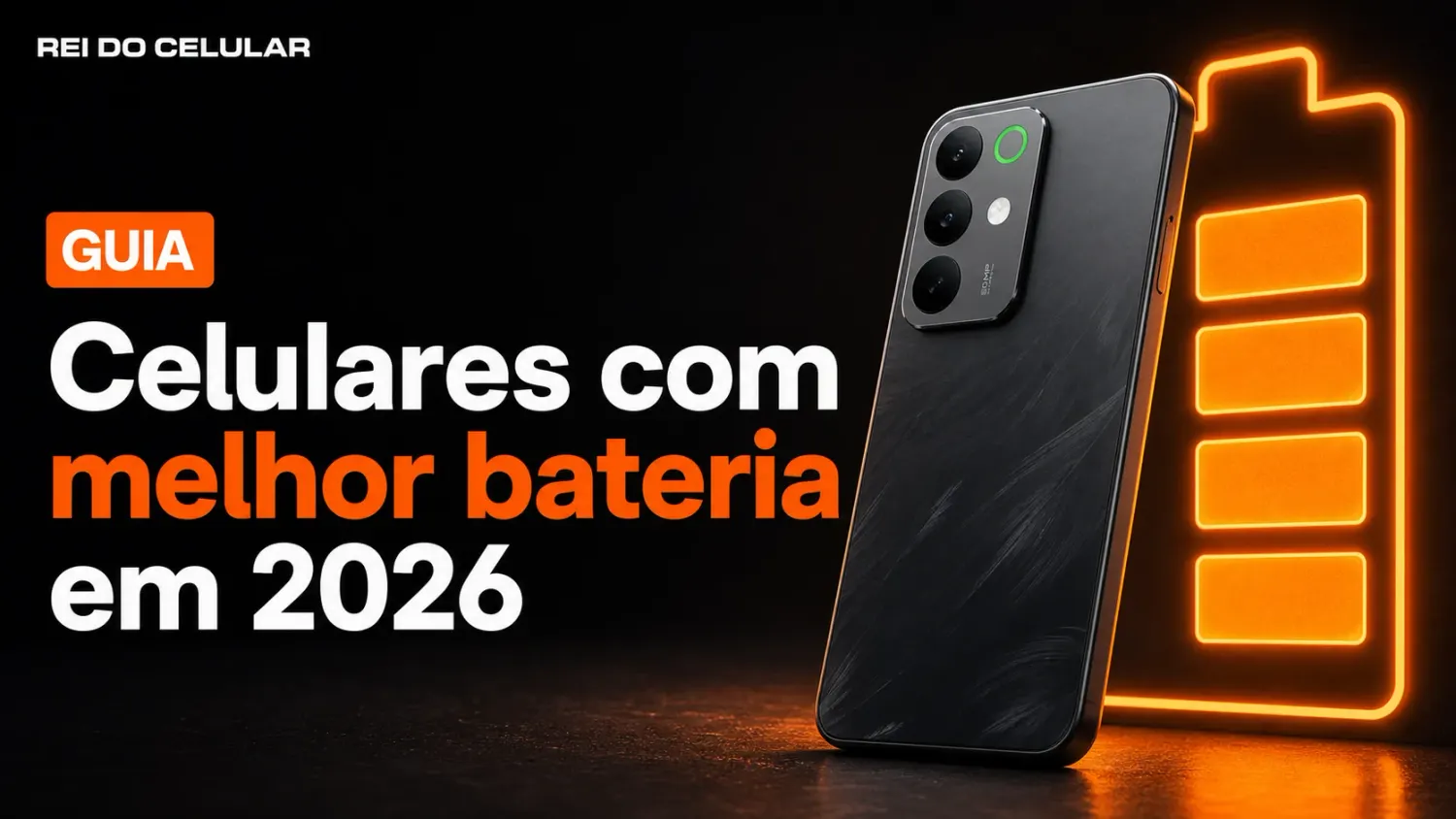 Celulares com melhor bateria em 2026: Xiaomi, Realme, Poco e Infinix