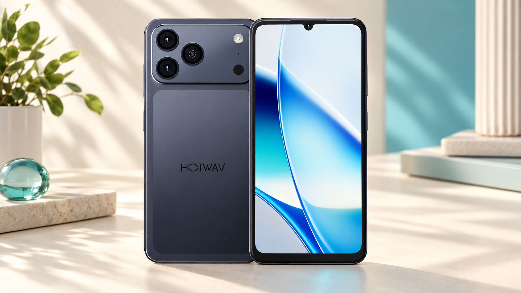 HOTWAV A17 Pro Max: tela de 120 Hz não significa Full HD