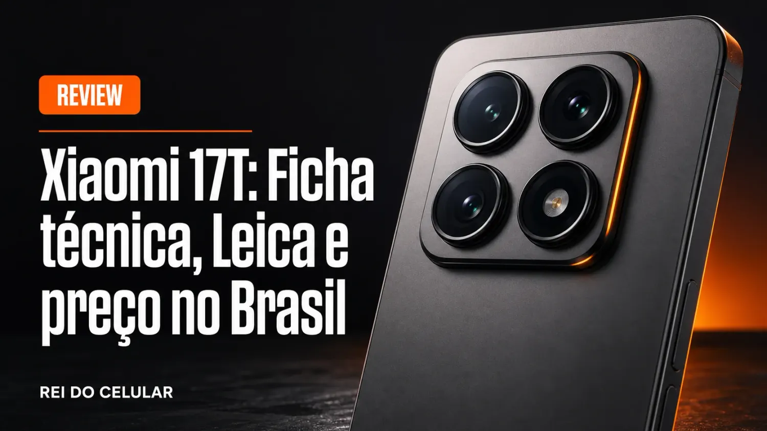 Xiaomi 17T vale a pena? Ficha técnica, Leica e preço no Brasil