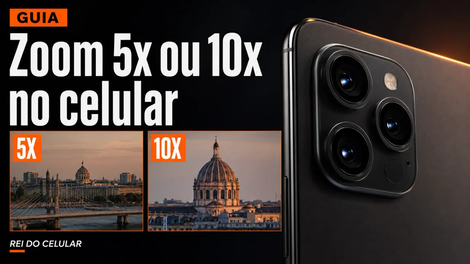 Zoom 5x ou 10x no celular: quando vale a pena pagar por isso