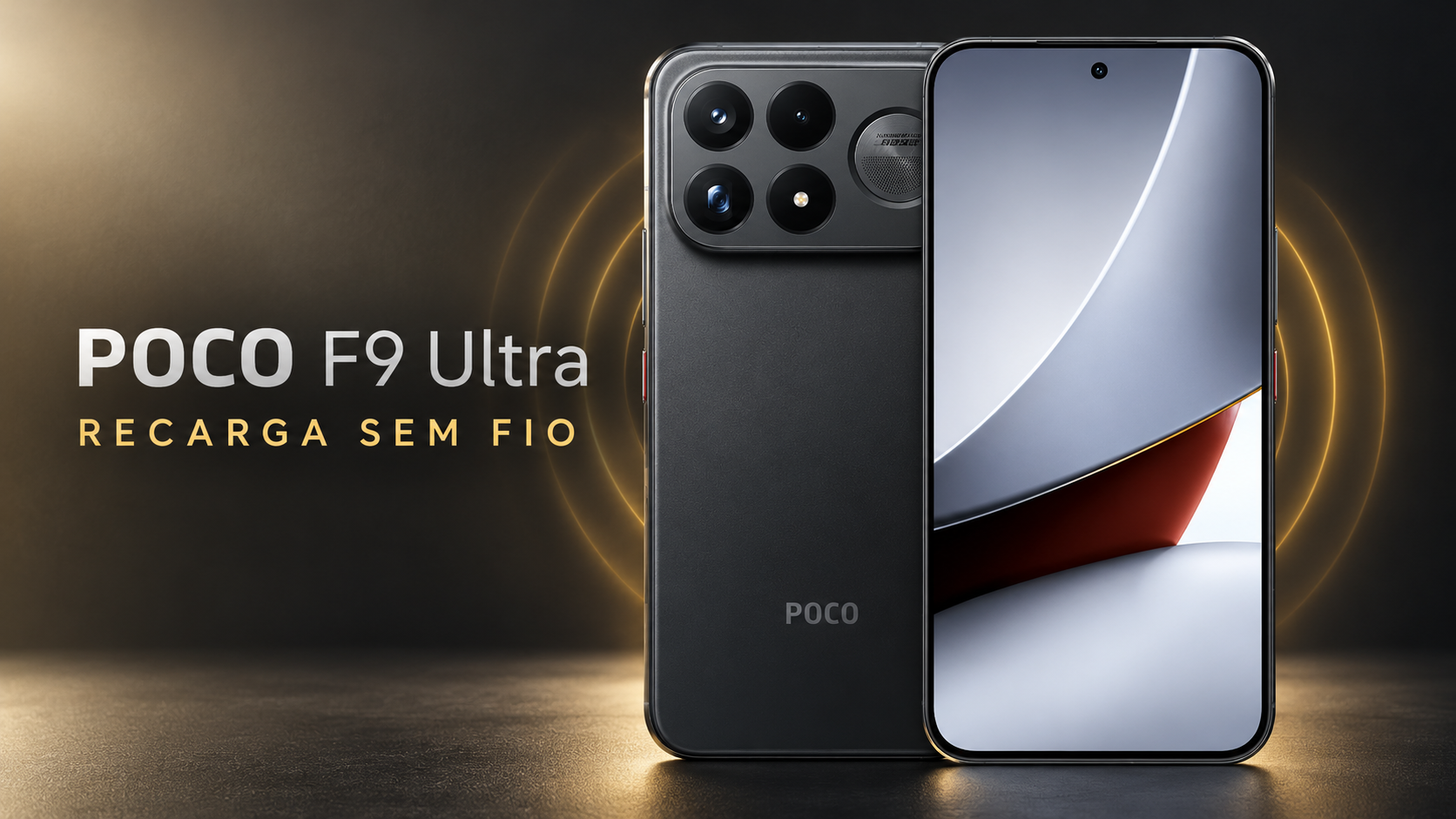 POCO F9 Ultra carrega por indução? O que os 50 W exigem