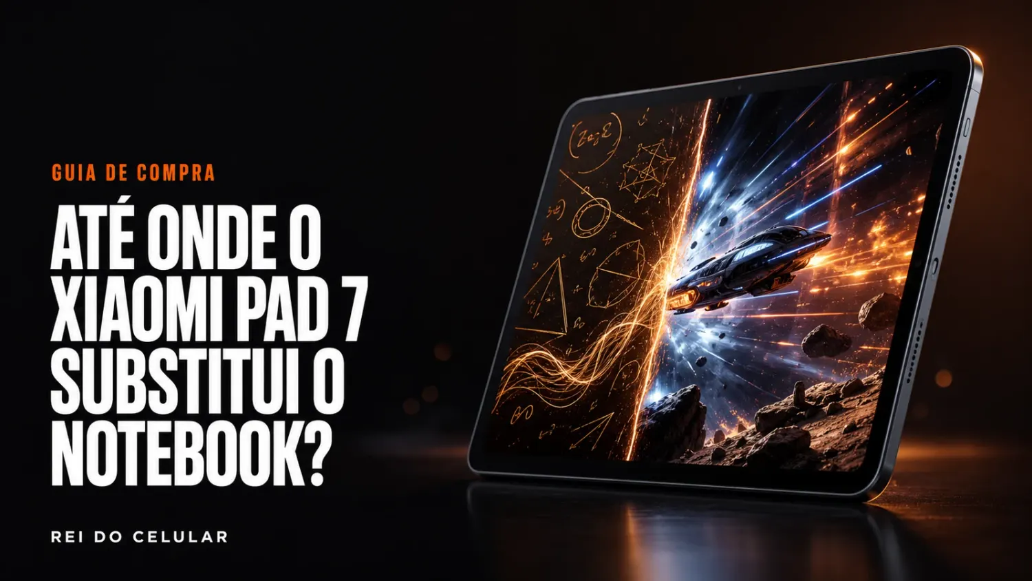 Xiaomi Pad 7 vale para estudar e jogar, mas só substitui notebook em tarefas leves