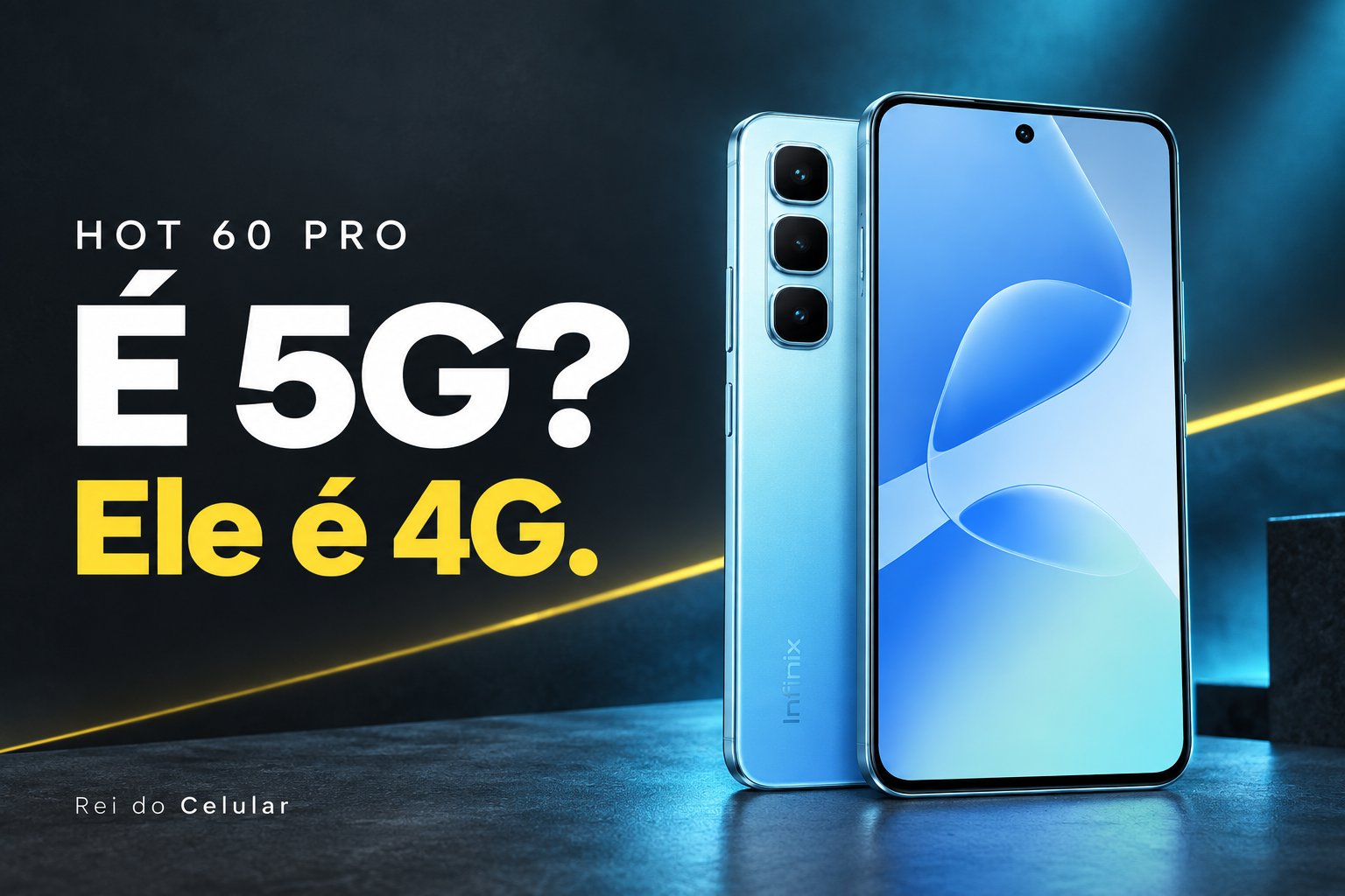 Infinix HOT 60 Pro é 5G? Como identificar a versão certa