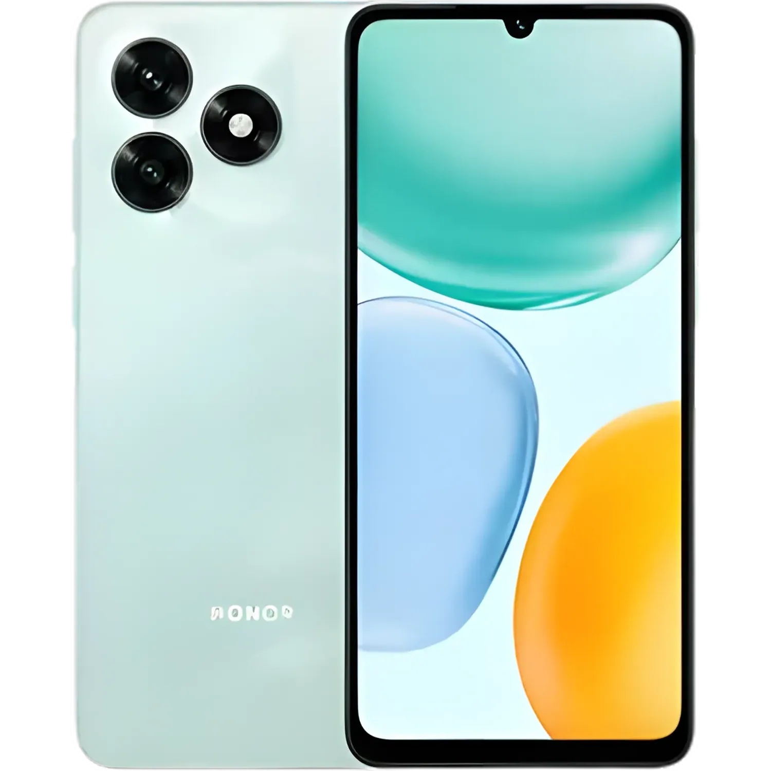 Honor X5C: frente e traseira