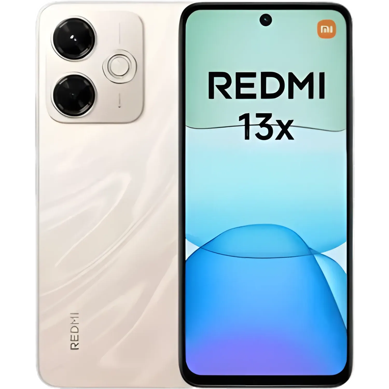 Xiaomi Redmi 13X: frente e traseira