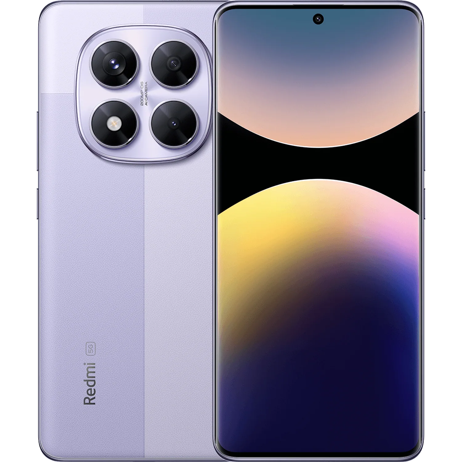 Xiaomi Redmi Note 14 Pro: frente e traseira
