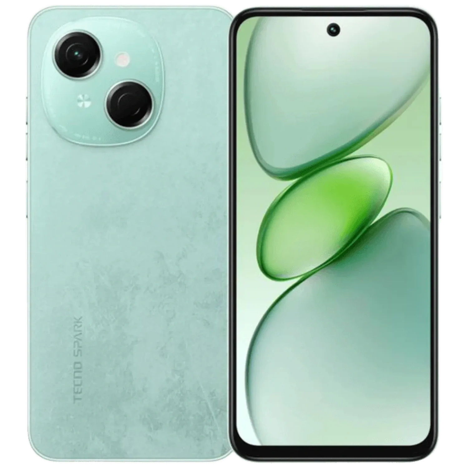 Tecno Spark Go 1S: frente e traseira