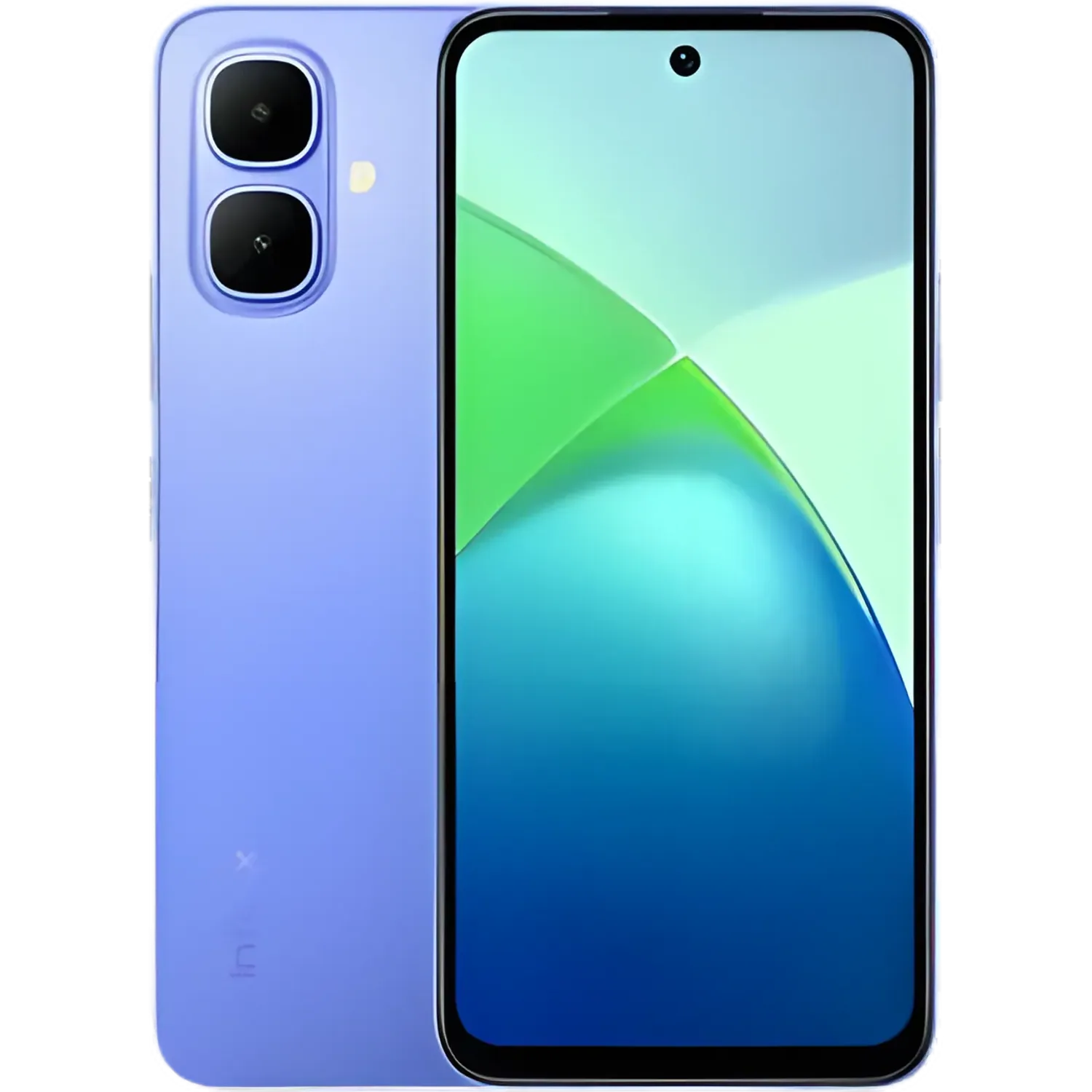 Infinix Smart 10: frente e traseira
