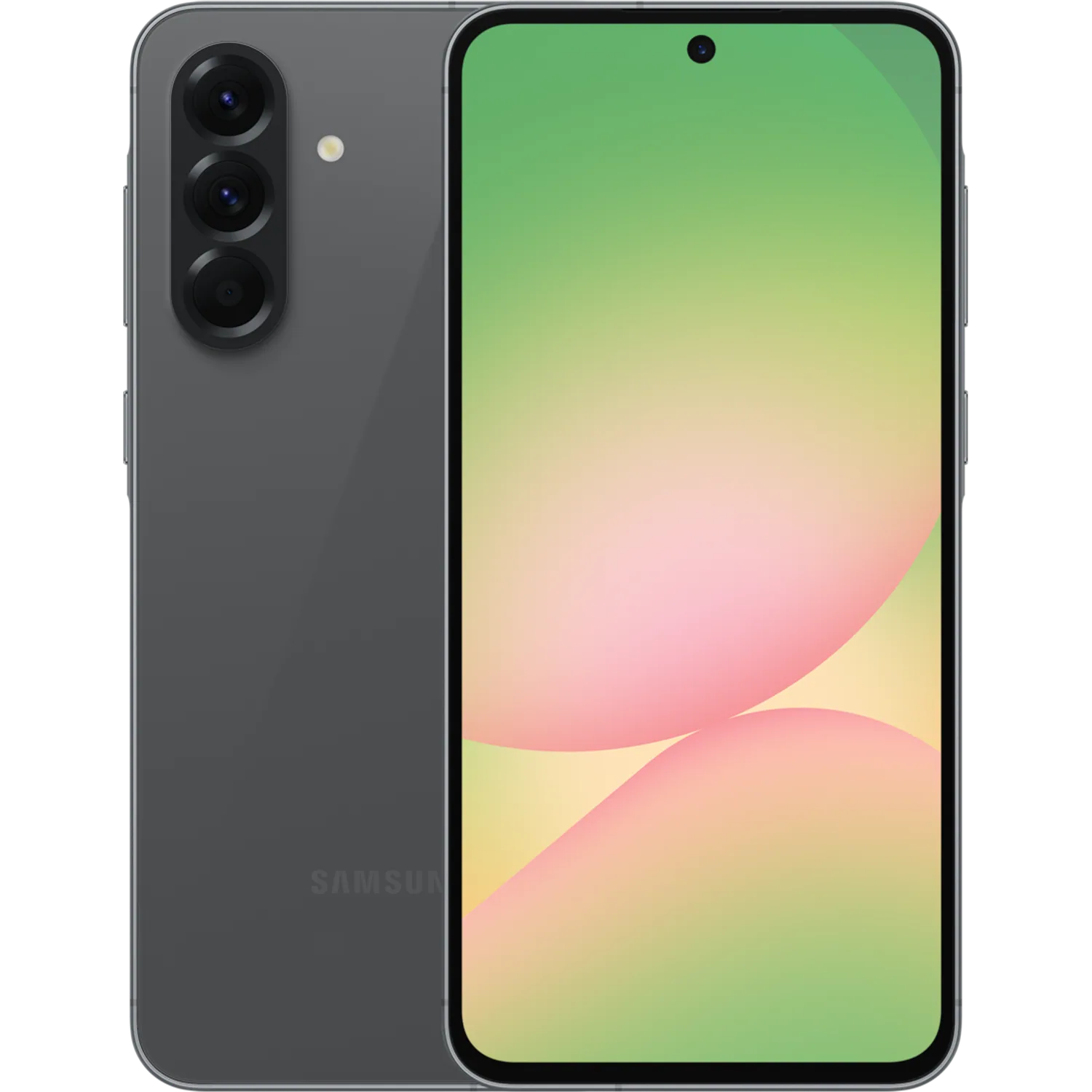 Samsung Galaxy A56: frente e traseira
