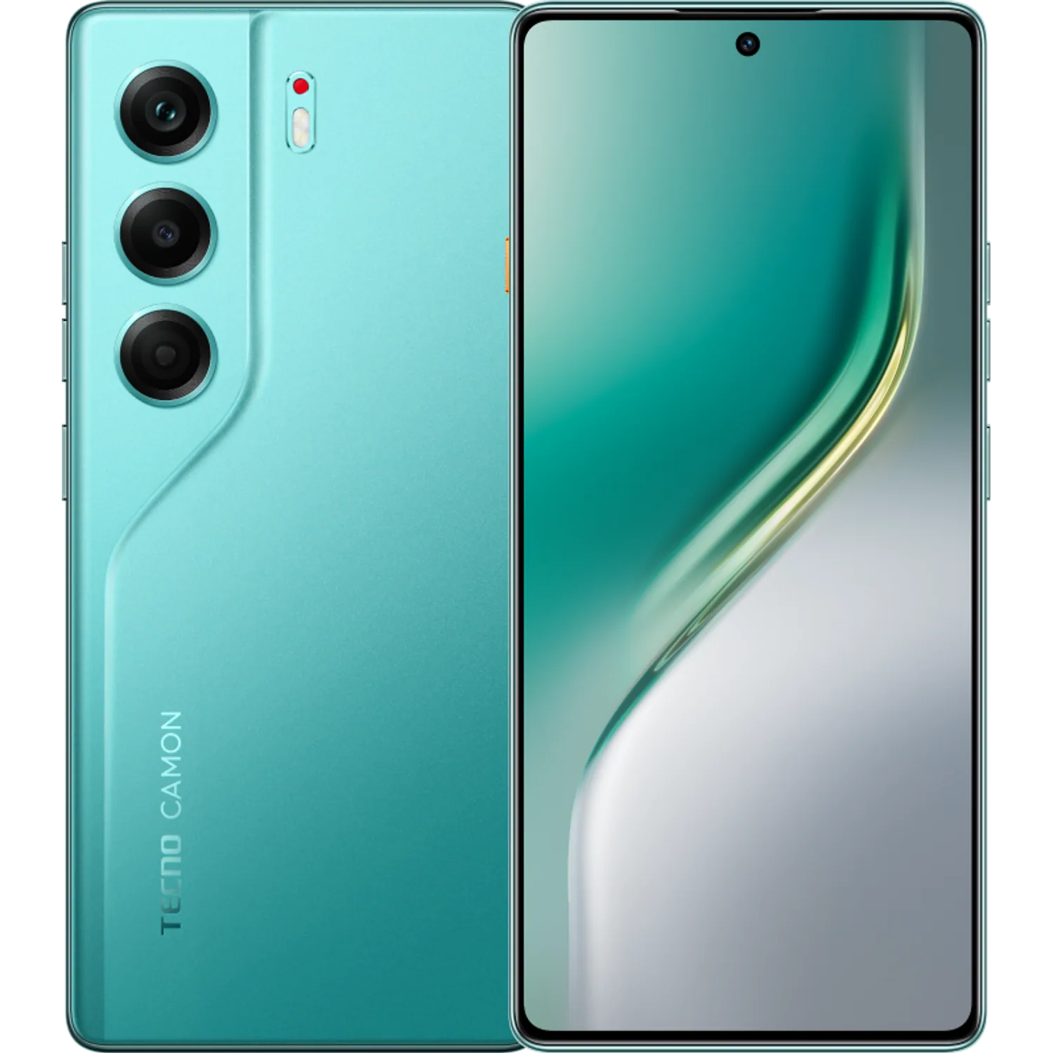 Tecno Camon 40: frente e traseira