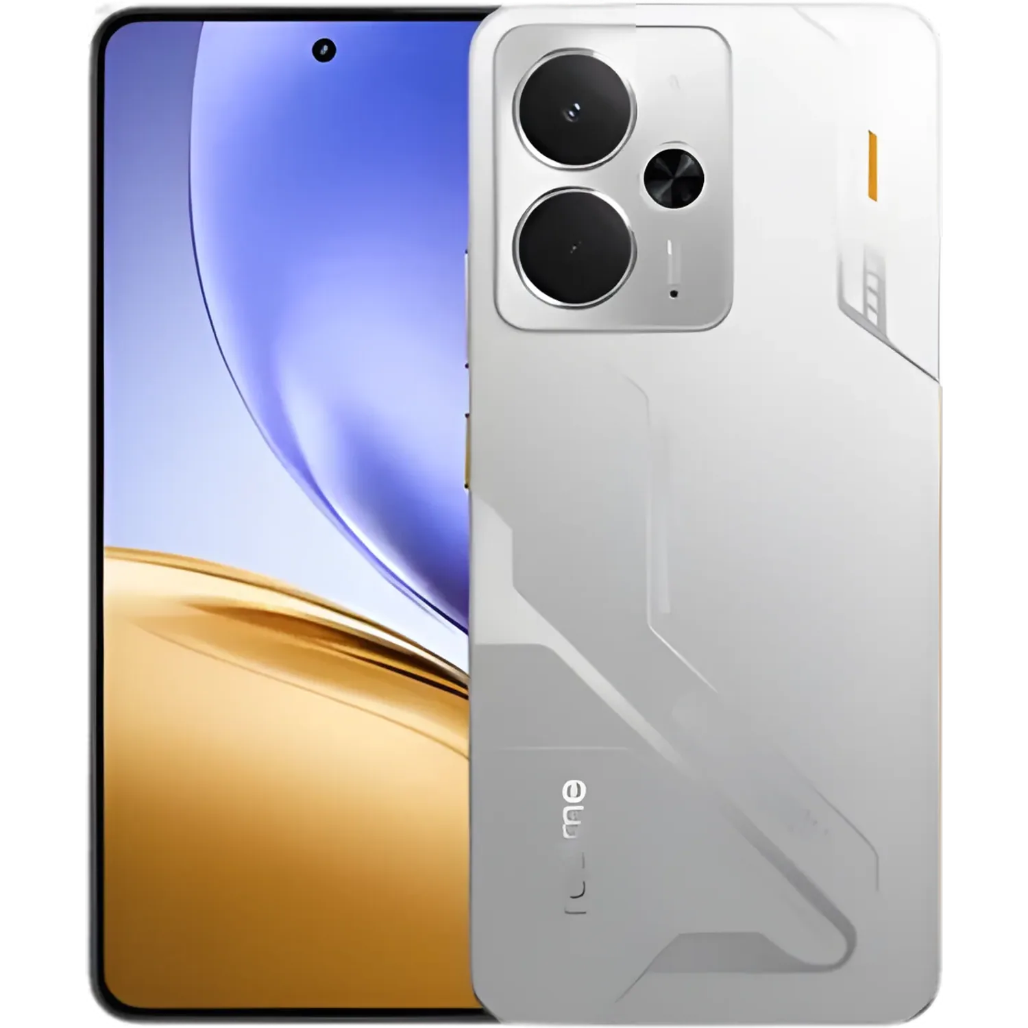 Realme 14 5G: frente e traseira