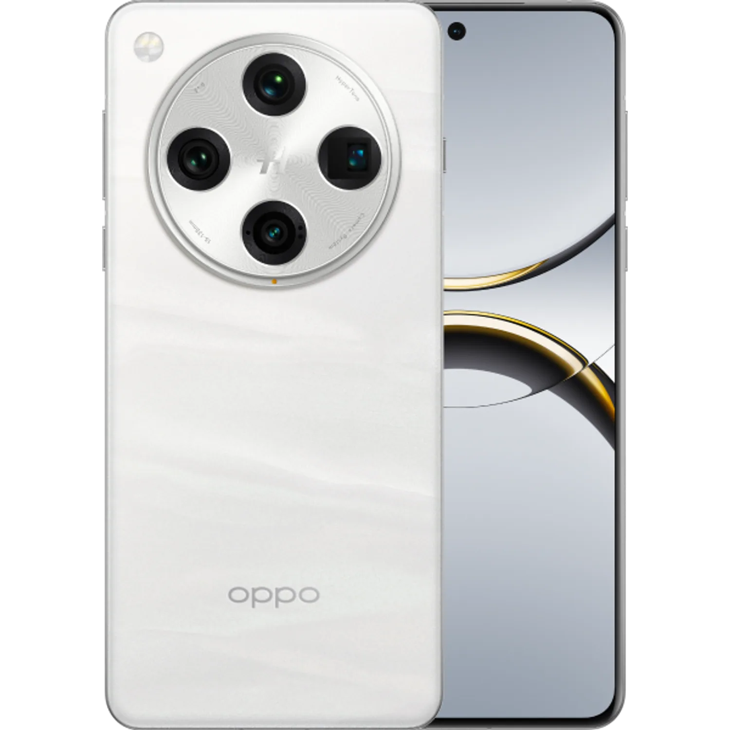 OPPO Find X8 Pro: frente e traseira