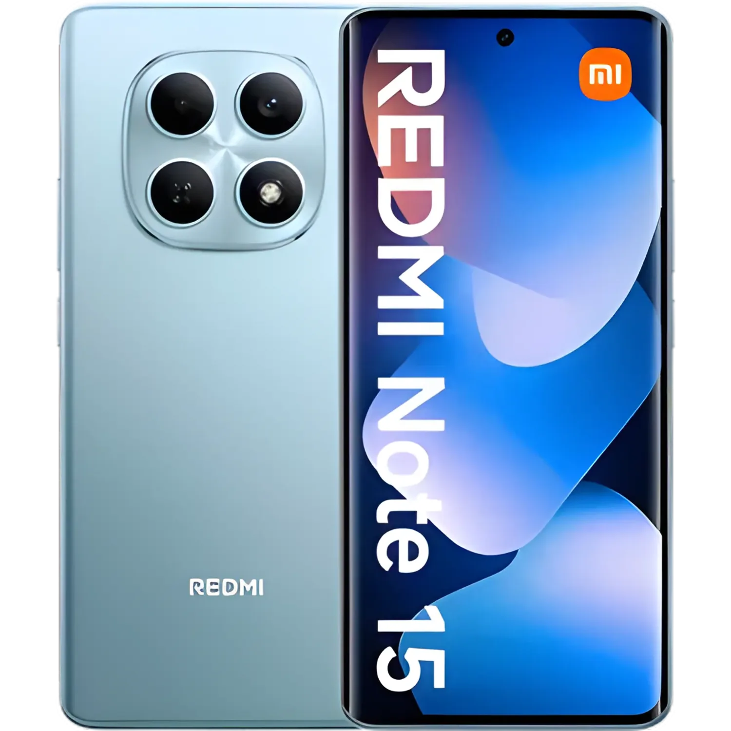 Xiaomi Redmi Note 15: frente e traseira