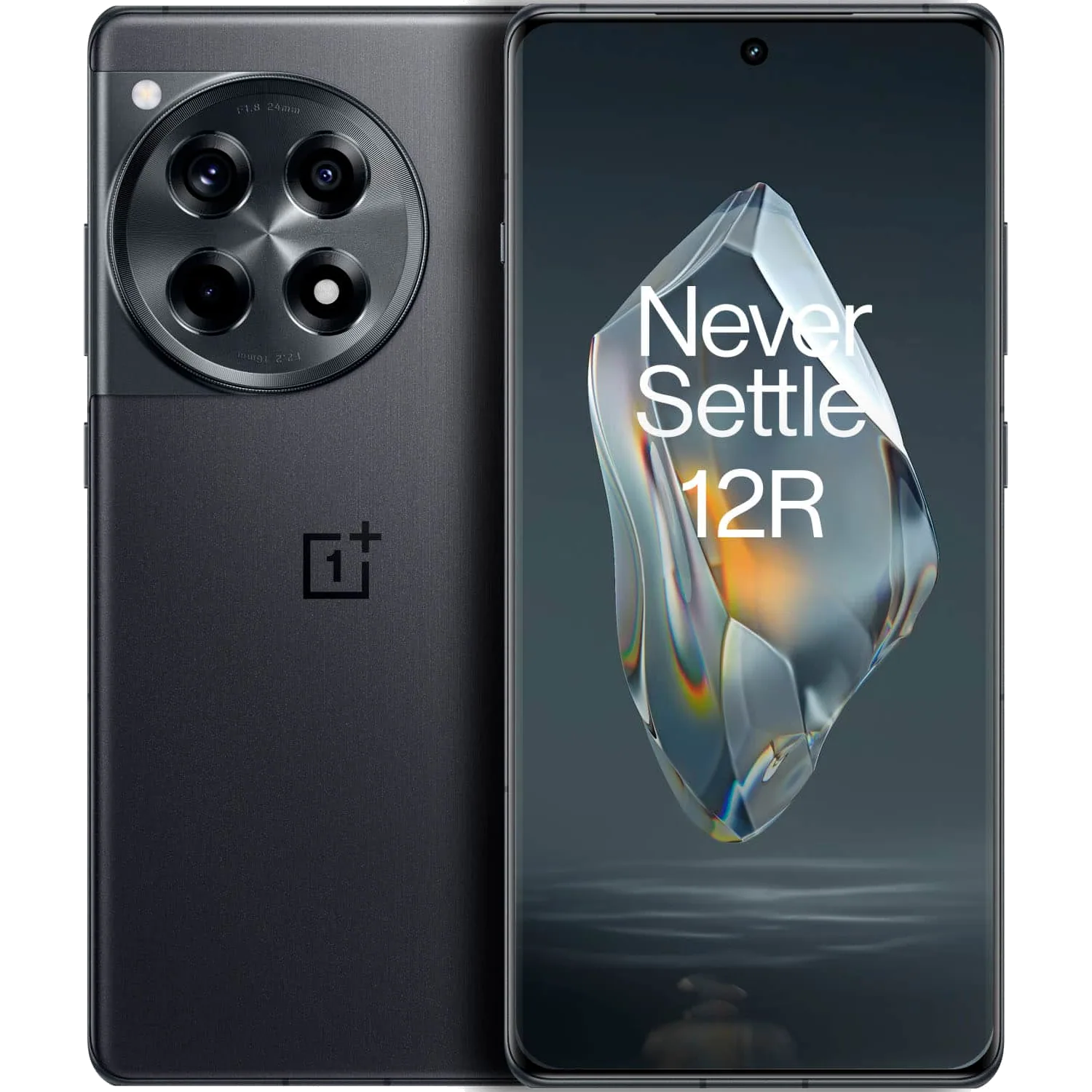 OnePlus 12R: frente e traseira