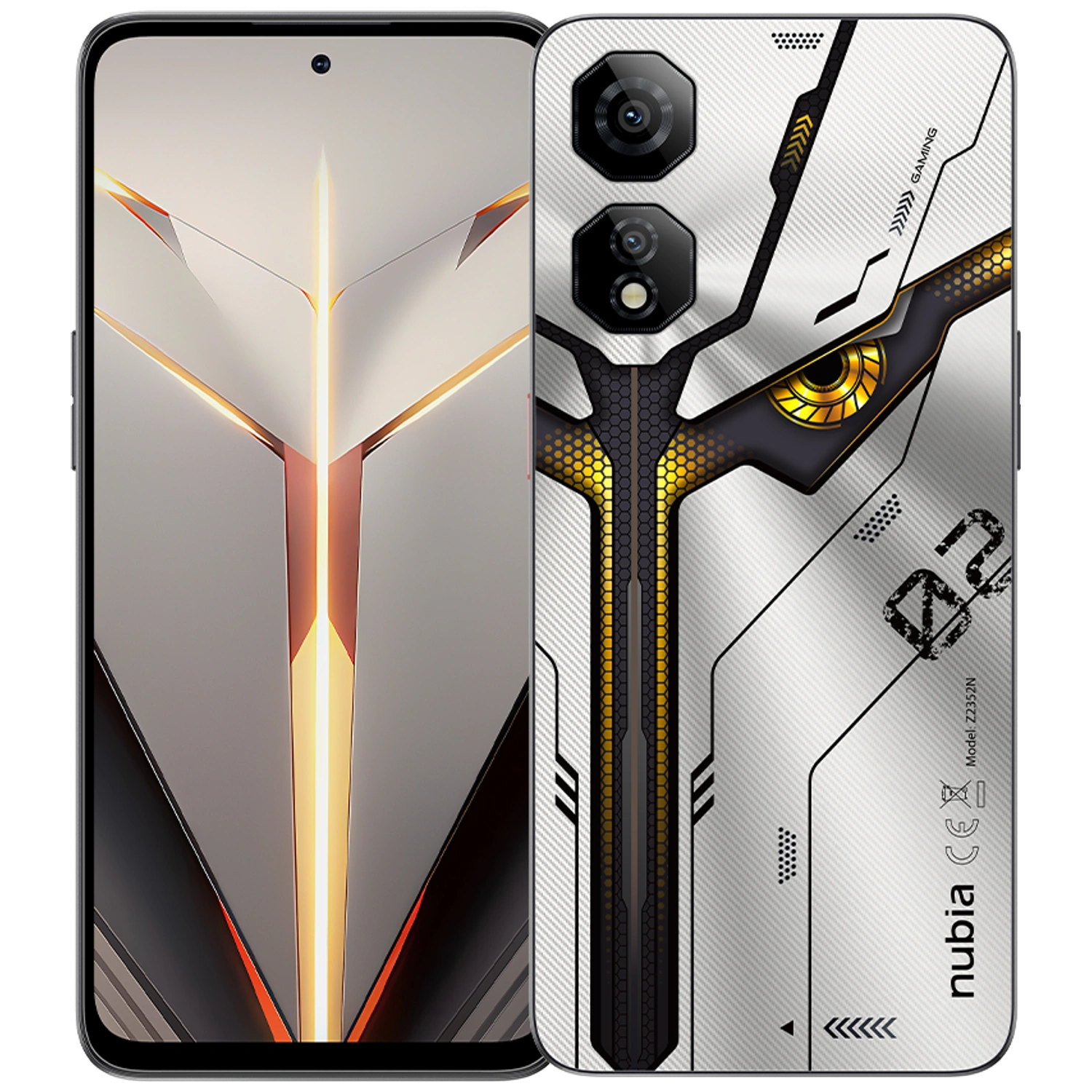 nubia Neo 2 5G: frente e traseira