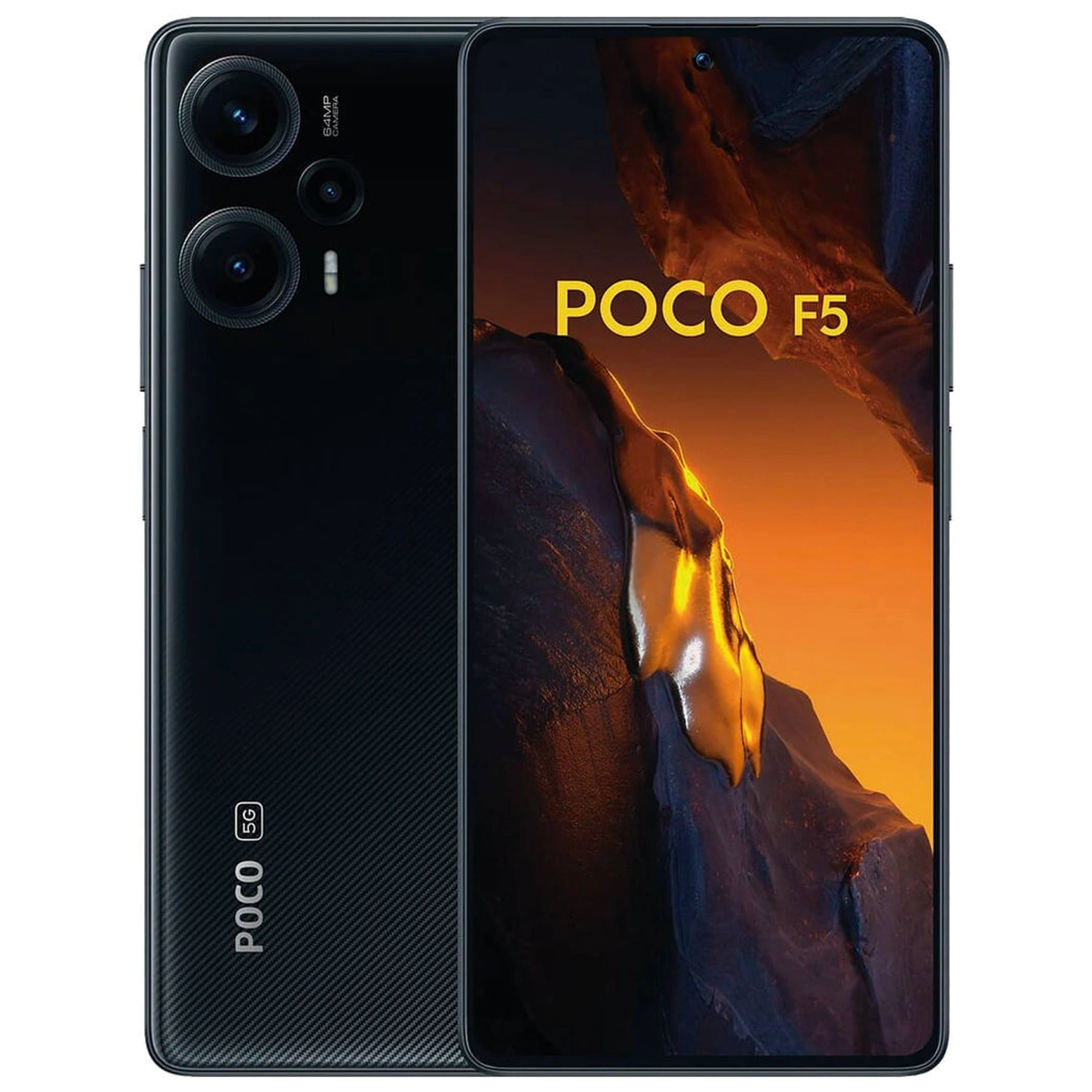 Xiaomi POCO F5: frente e traseira