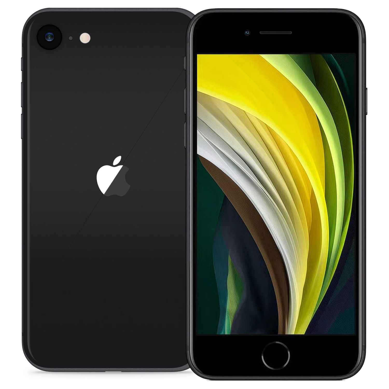 Apple iPhone SE (2ª geração, 2020): frente e traseira