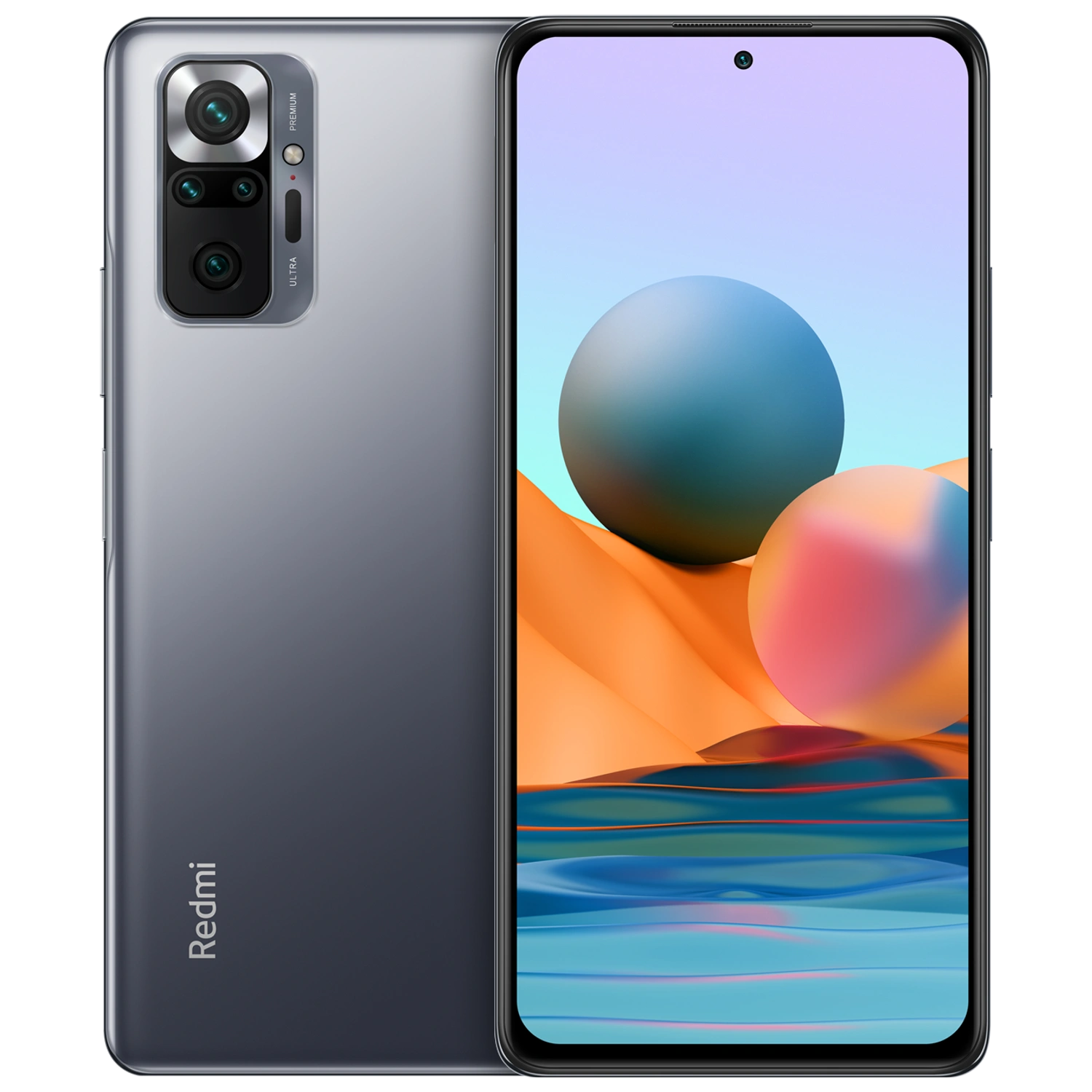 Xiaomi Redmi Note 10 Pro 4G: frente e traseira