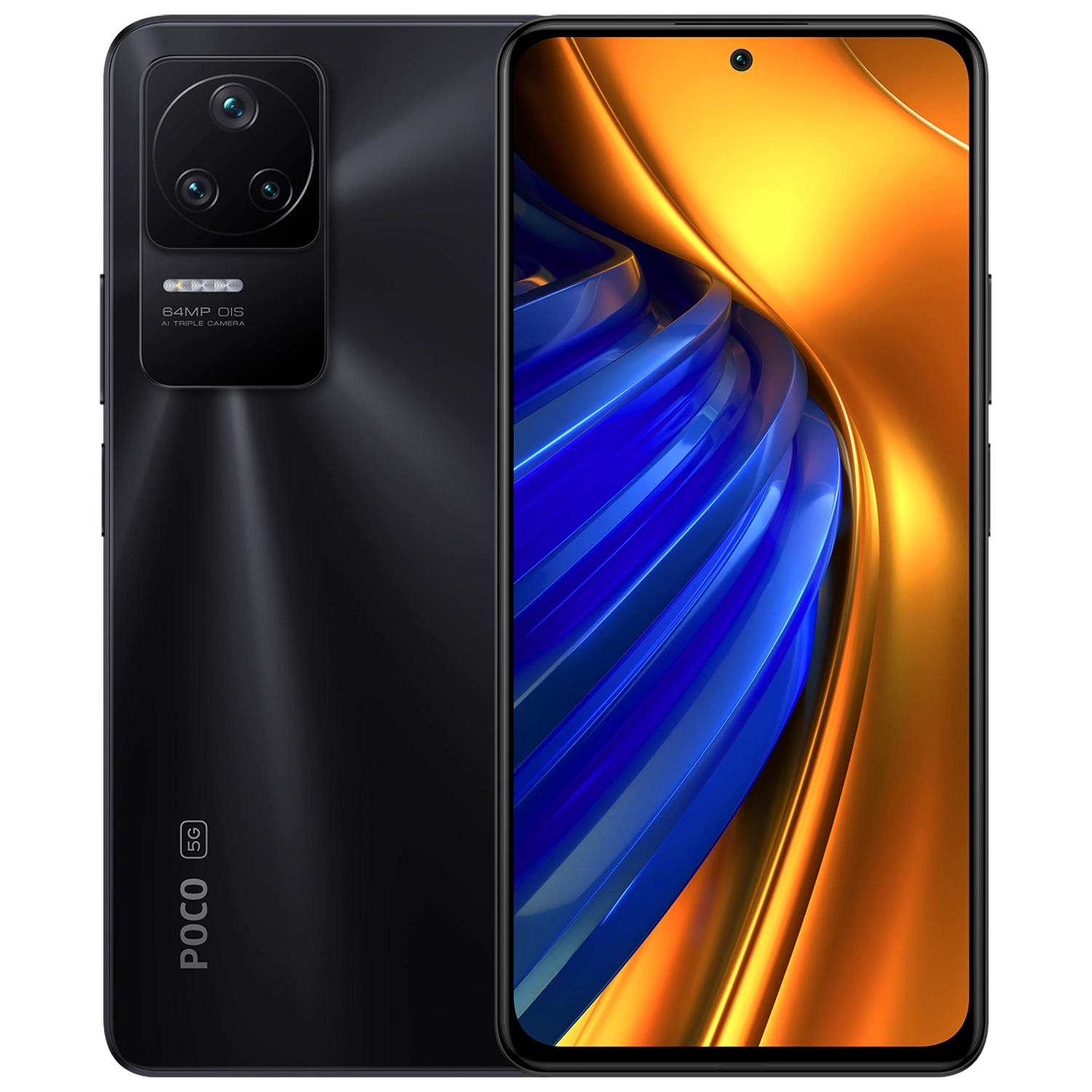 Xiaomi POCO F4: frente e traseira