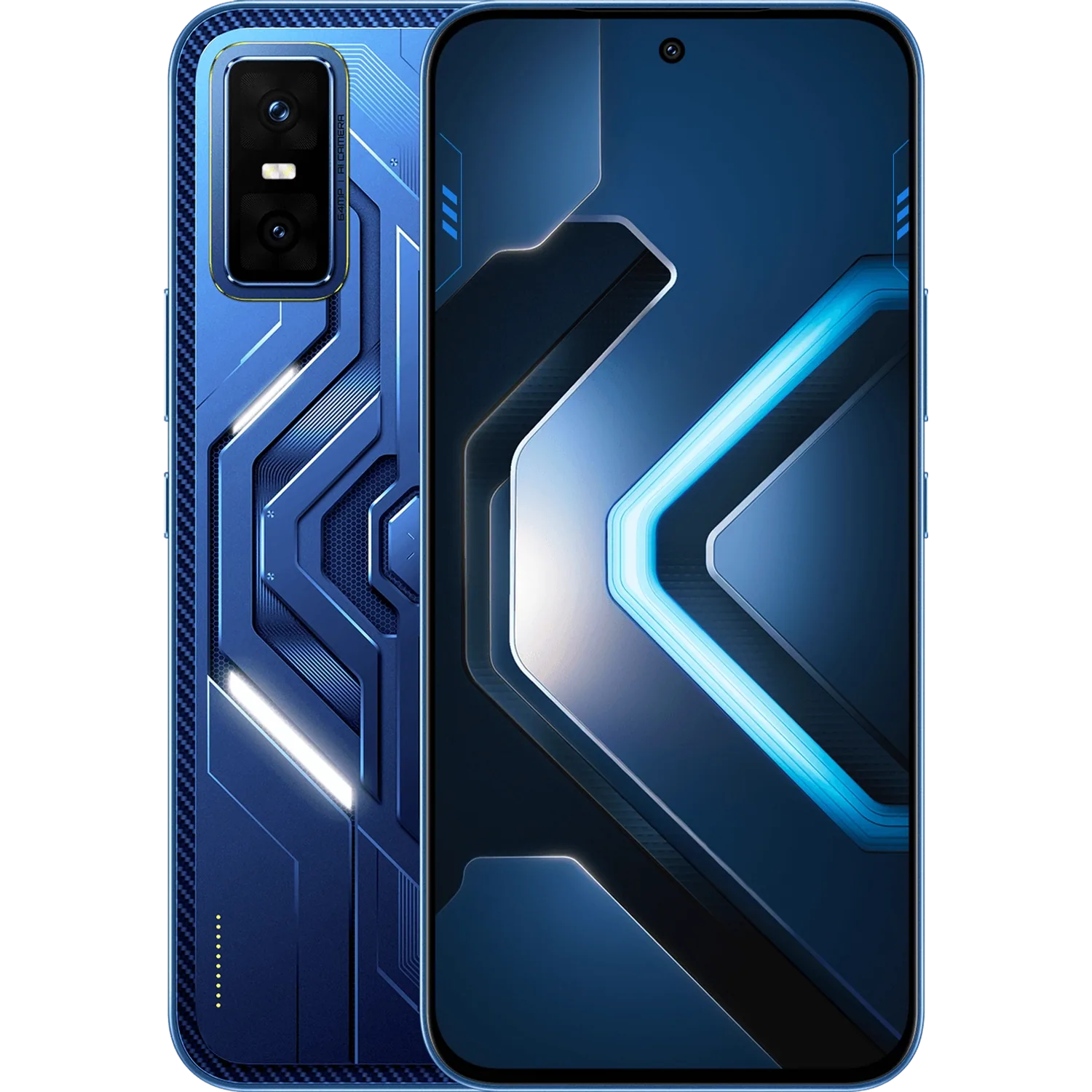 Infinix GT 30: frente e traseira