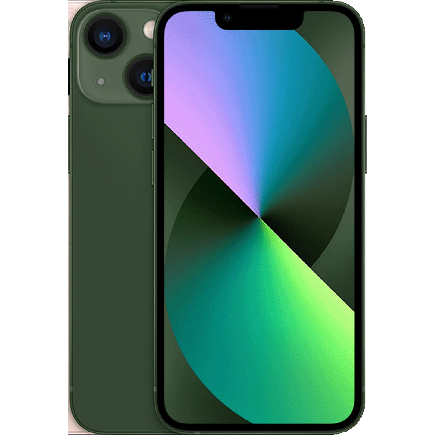 Apple iPhone 13 mini: frente e traseira