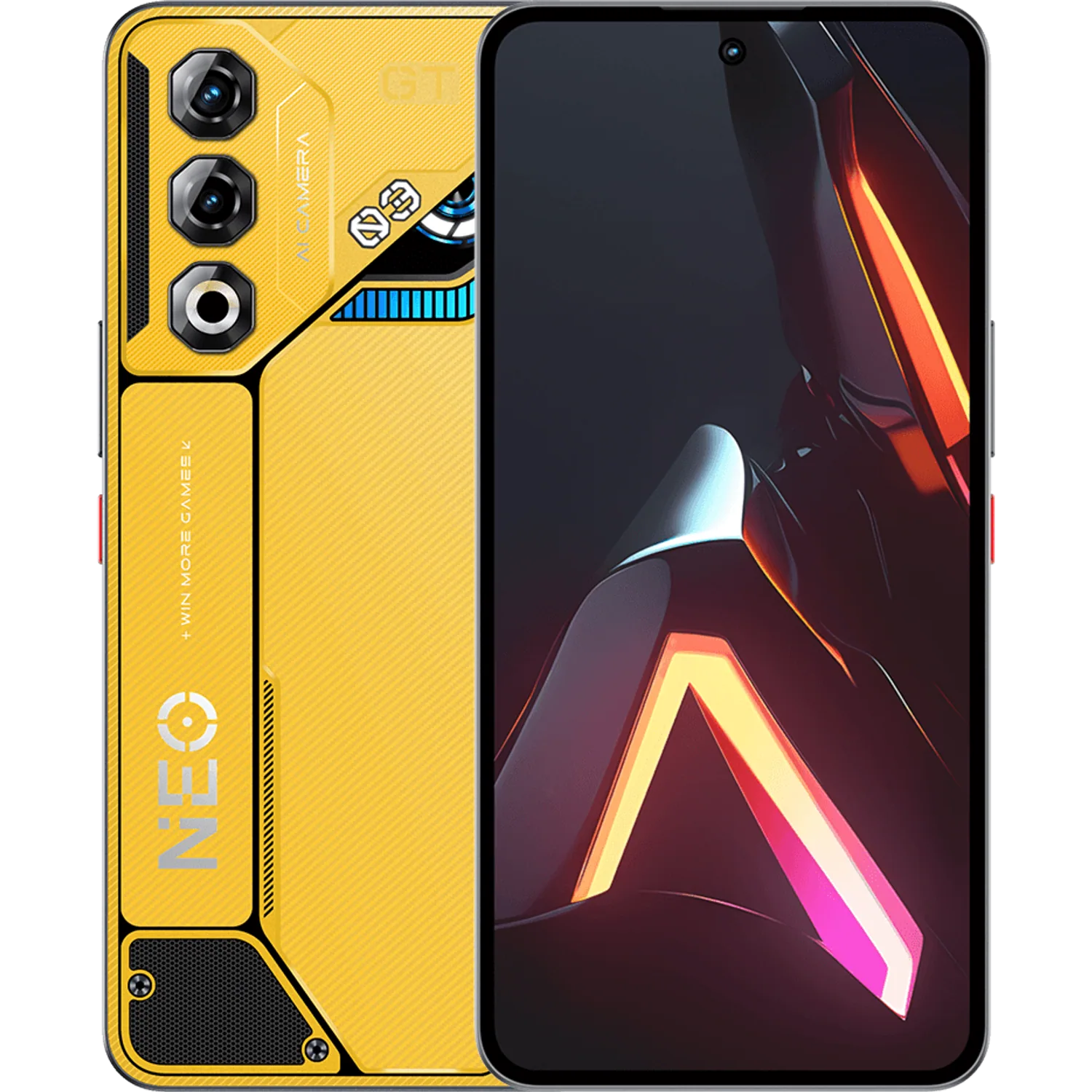 nubia Neo 3 GT: frente e traseira