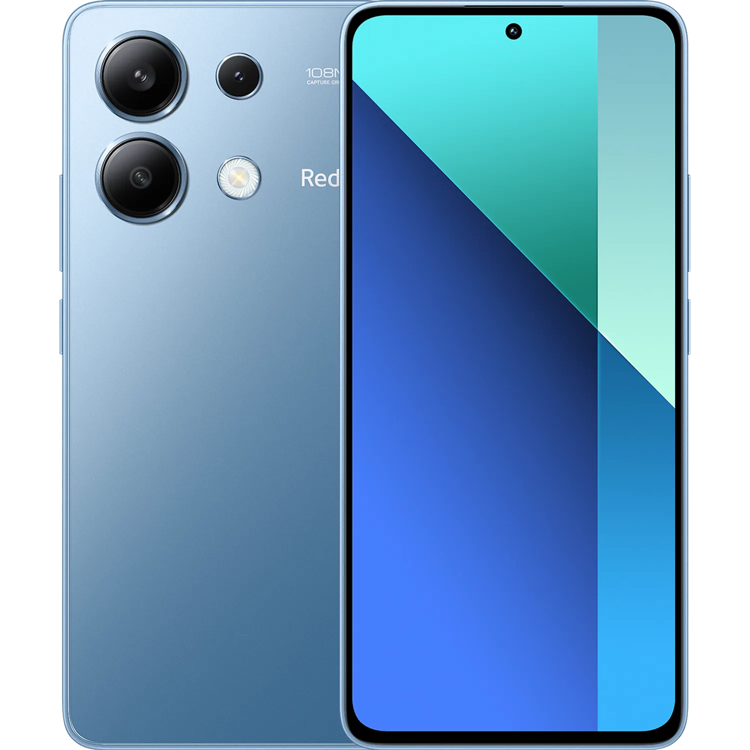 Xiaomi Redmi Note 13: frente e traseira