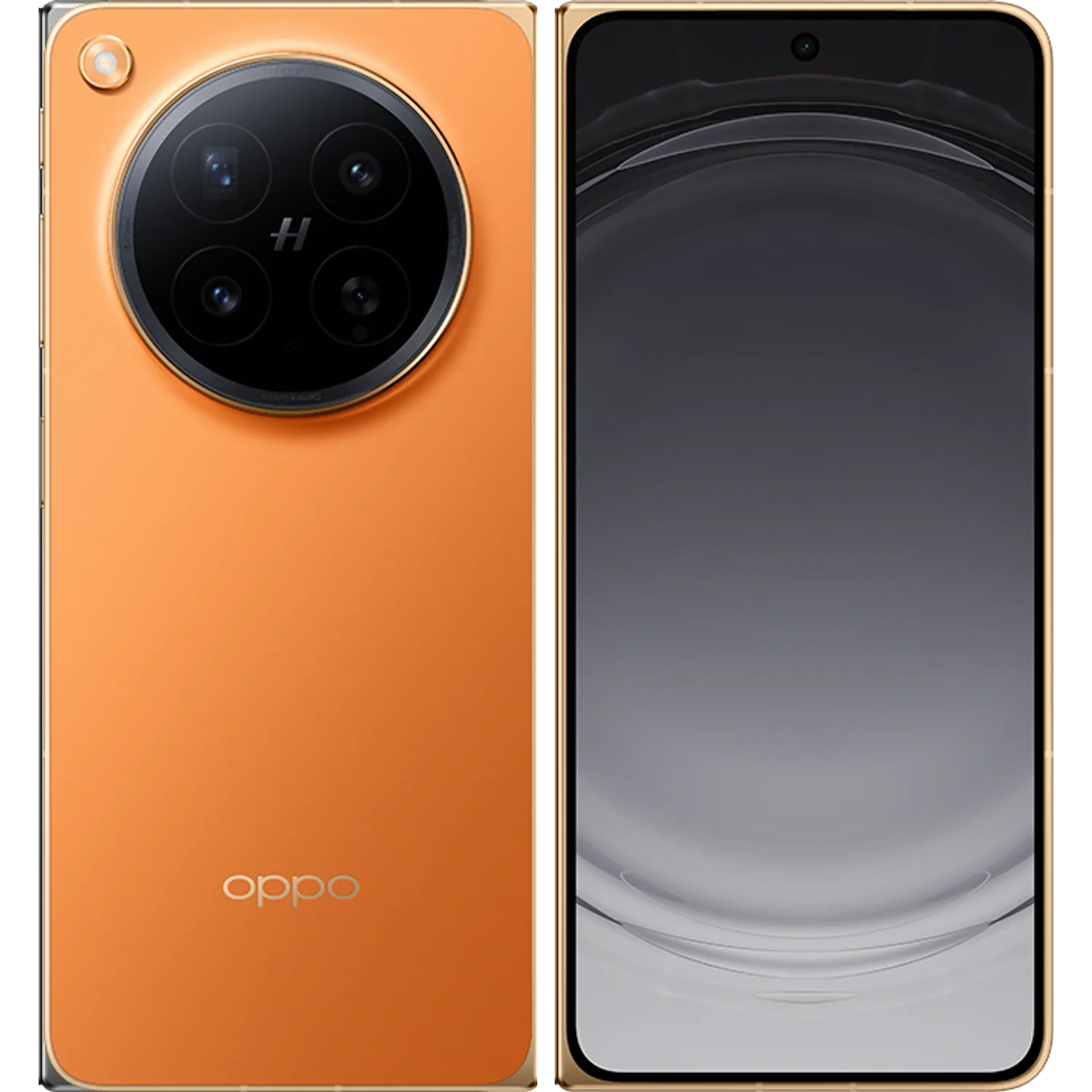 OPPO Find N6: frente e traseira