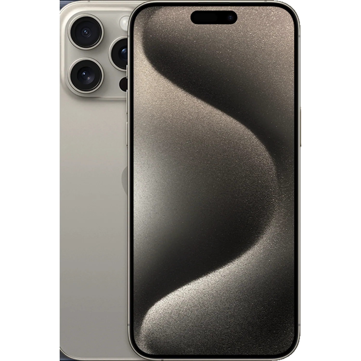 Apple iPhone 15 Pro Max: frente e traseira