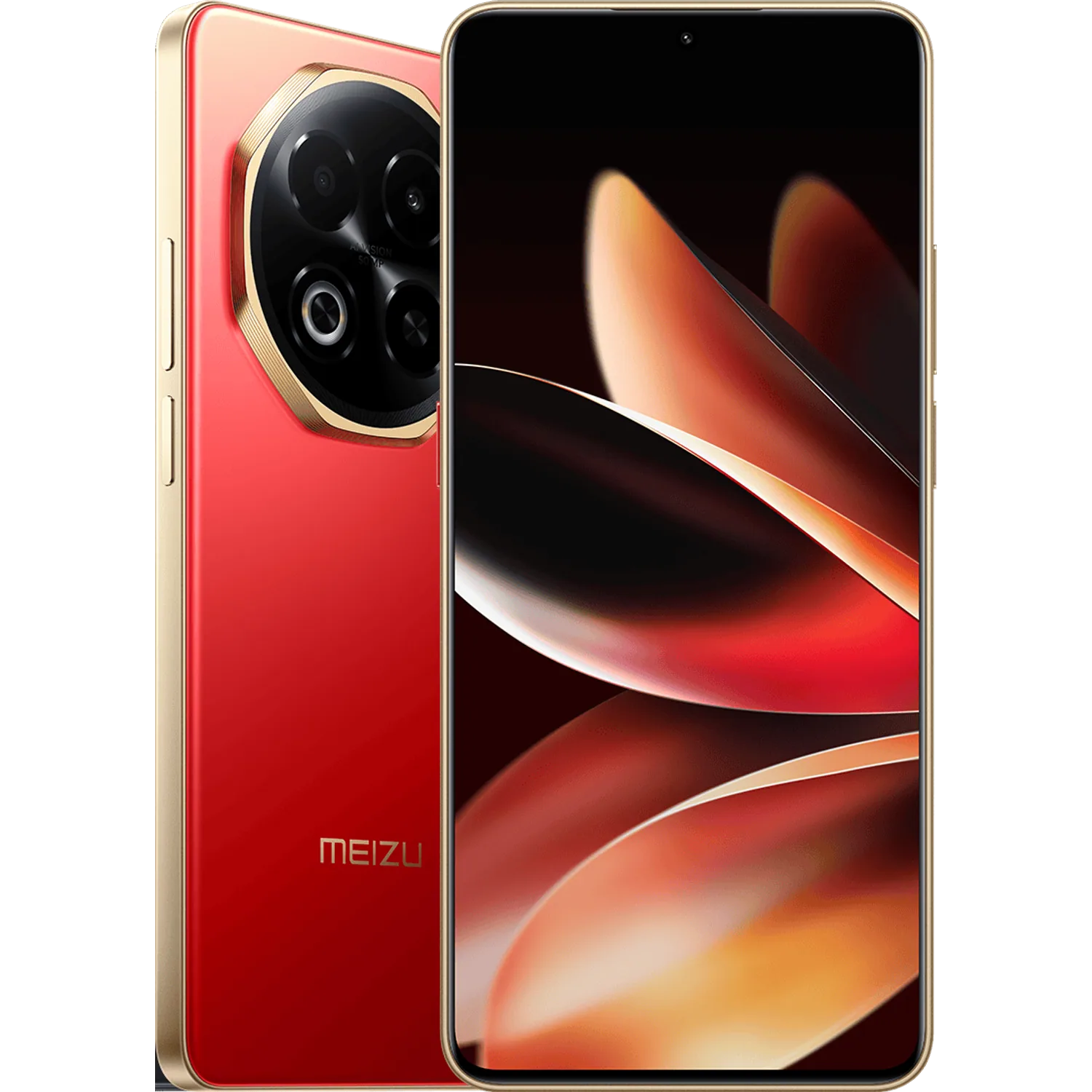 MEIZU Note 22 5G: frente e traseira