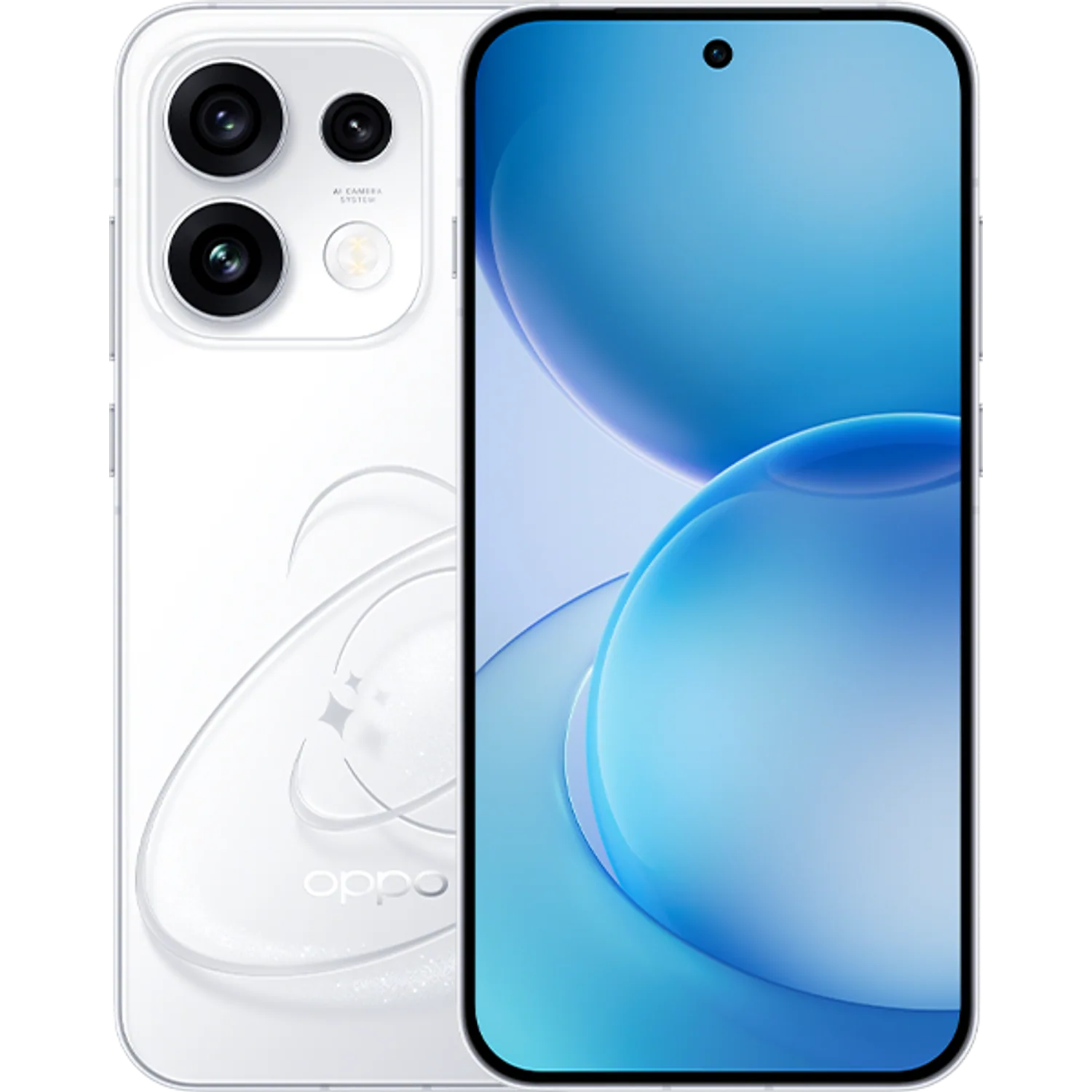 OPPO Reno16 Pro 5G: frente e traseira
