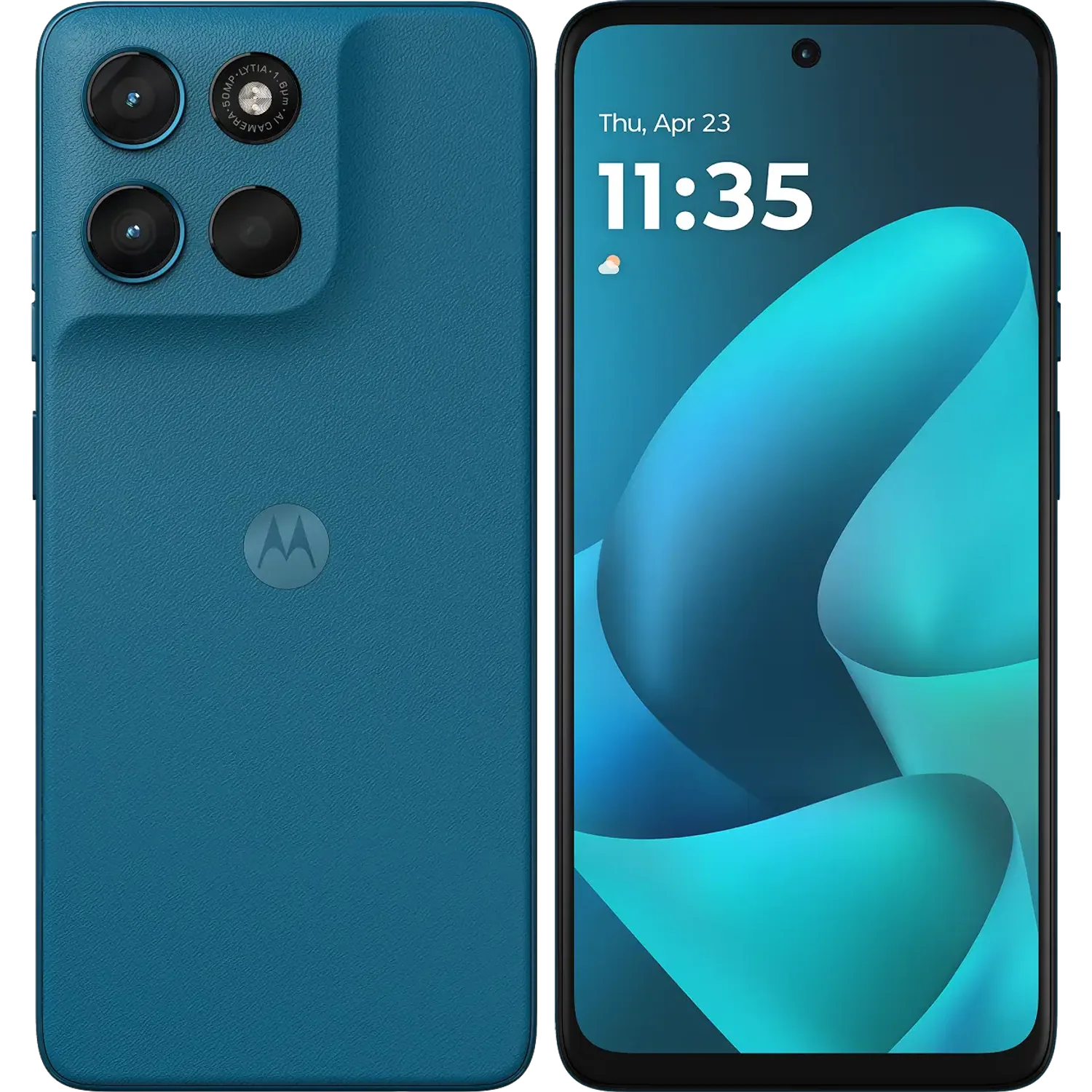 Motorola Moto G57 Power: frente e traseira