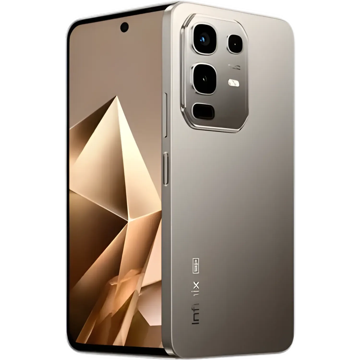 Infinix Note 50x: frente e traseira
