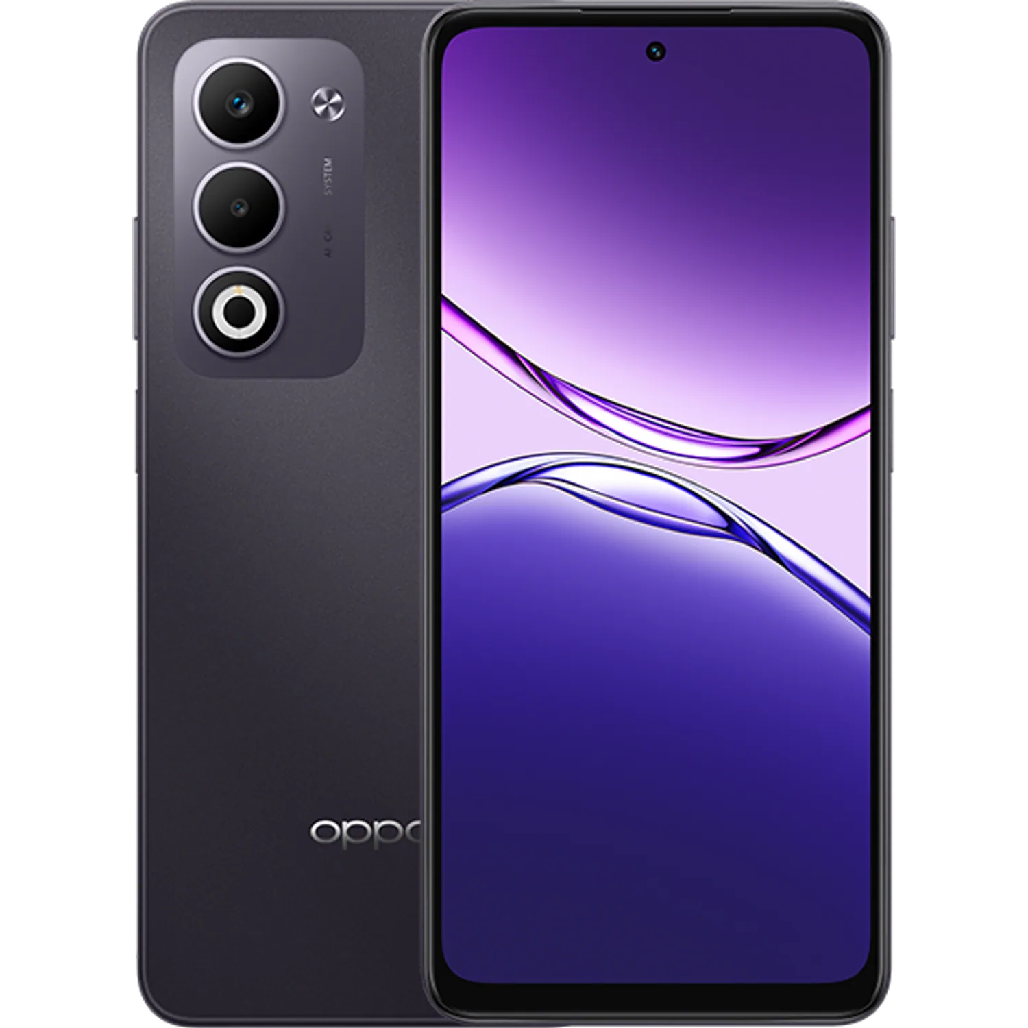 OPPO A5: frente e traseira