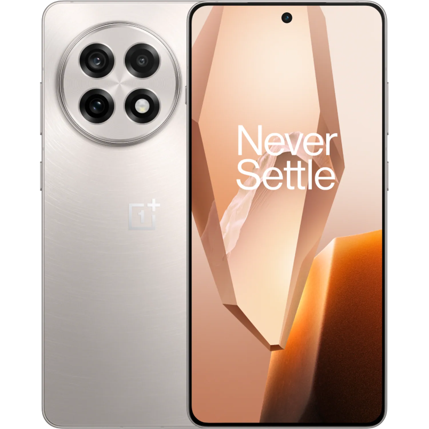 OnePlus 13R: frente e traseira