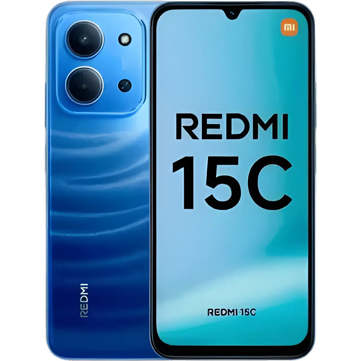 Xiaomi Redmi 15C: frente e traseira