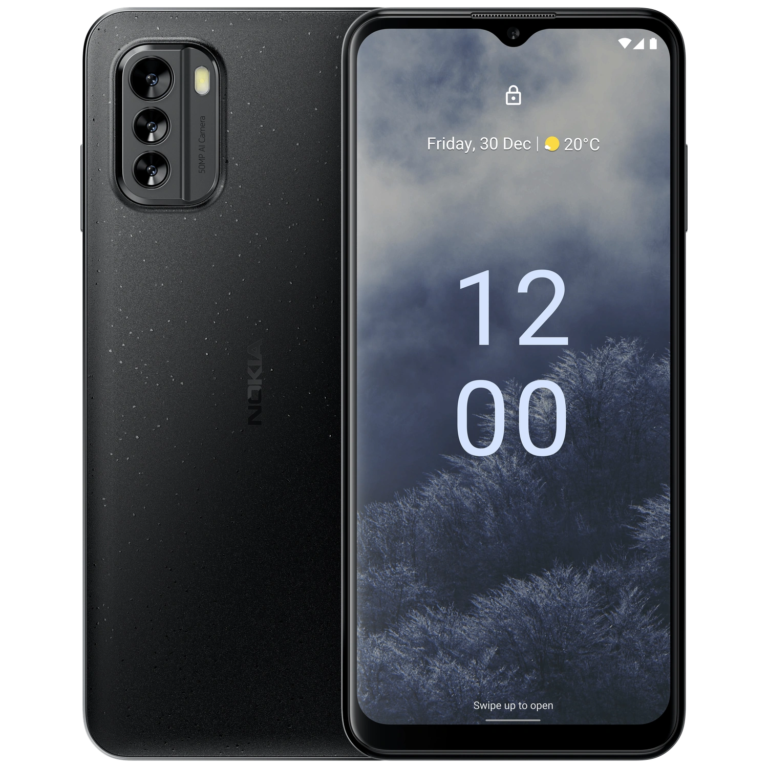 Nokia G60 5G: frente e traseira