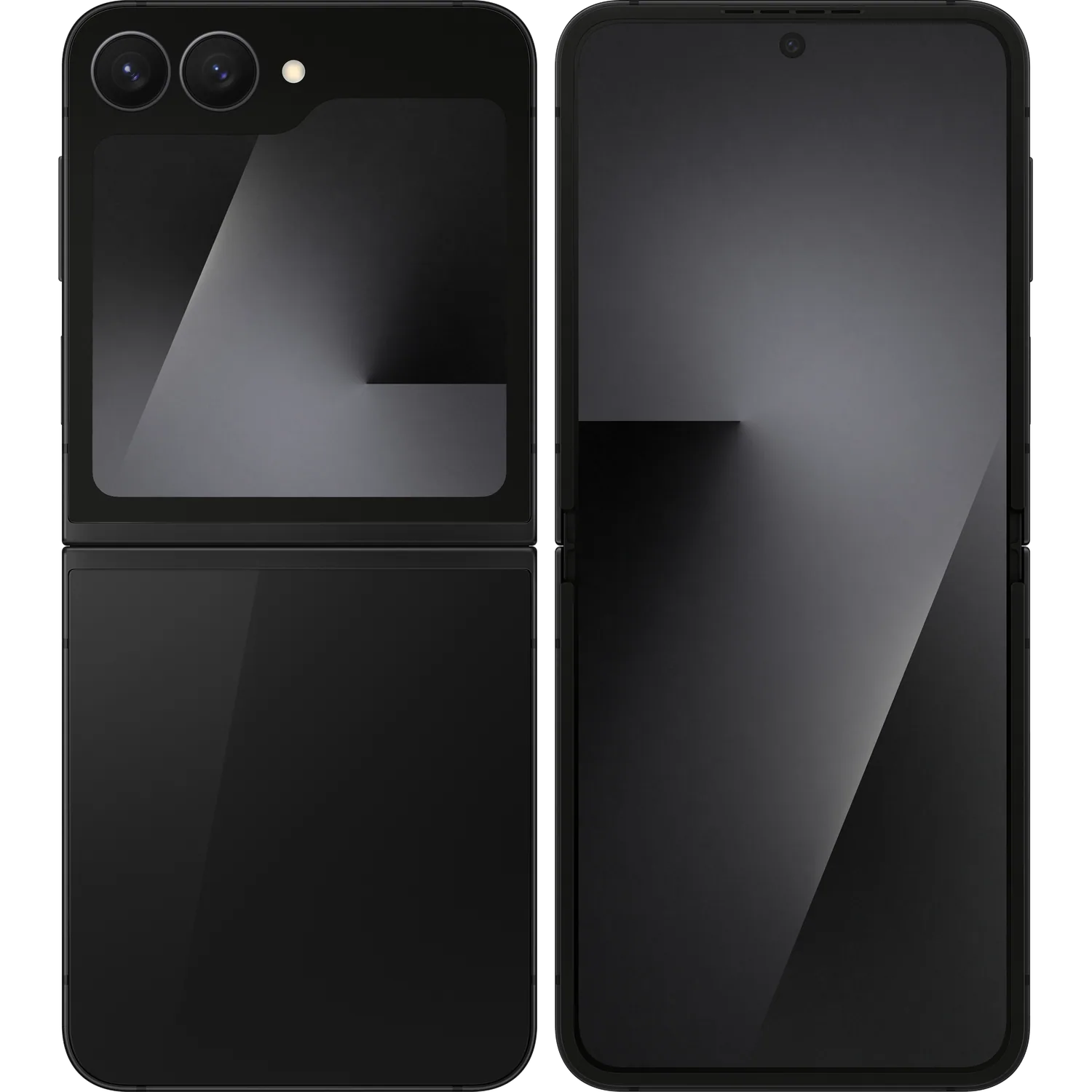 Samsung Galaxy Z Flip7 FE: frente e traseira
