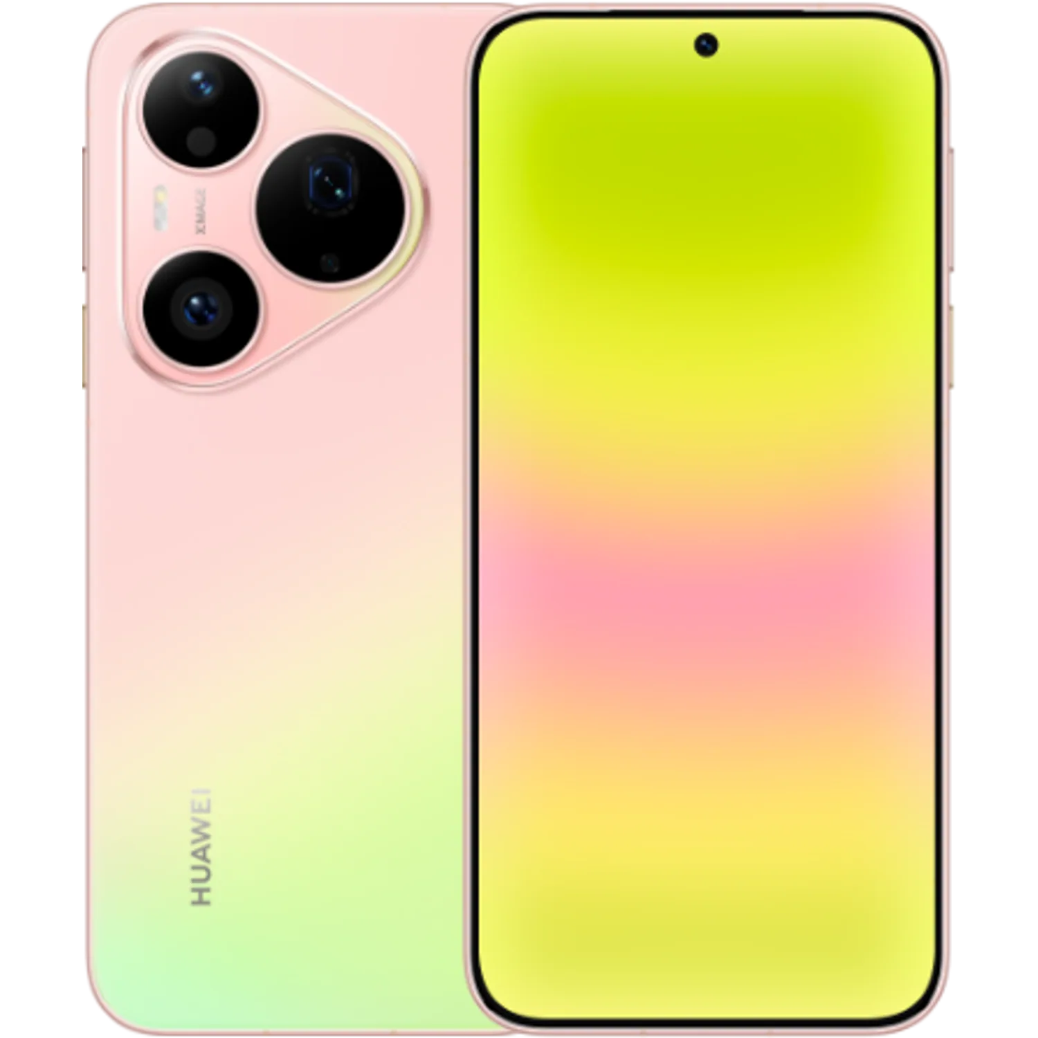 Huawei Pura 90s Pro: frente e traseira