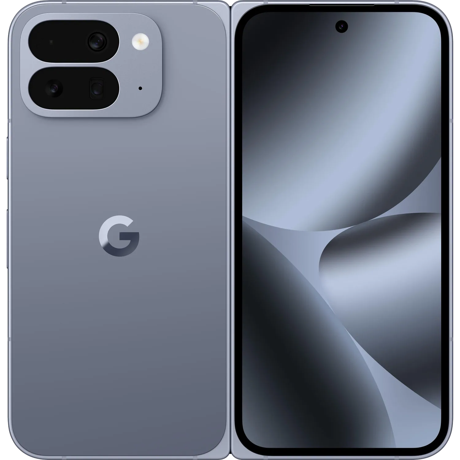 Google Pixel 10 Pro Fold: frente e traseira