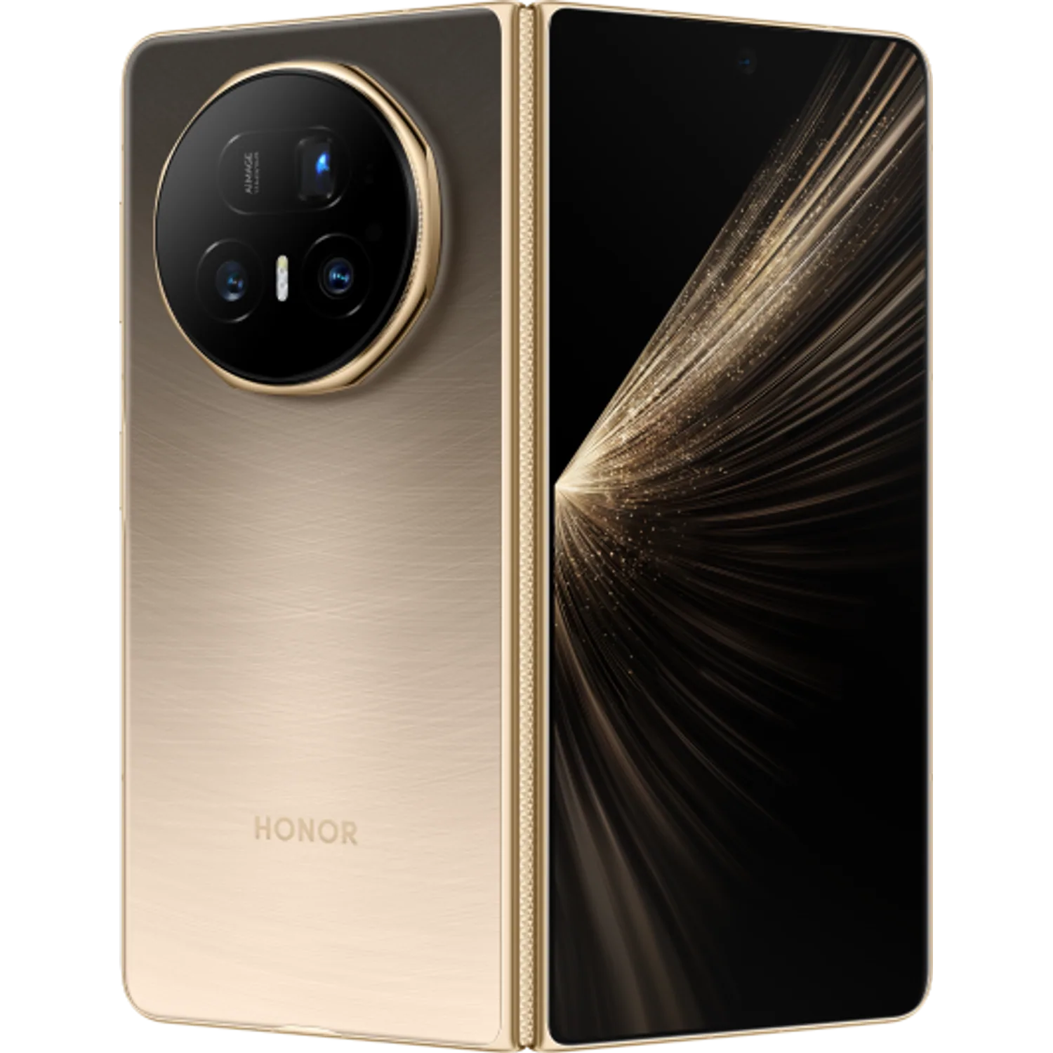 Honor Magic V5: frente e traseira