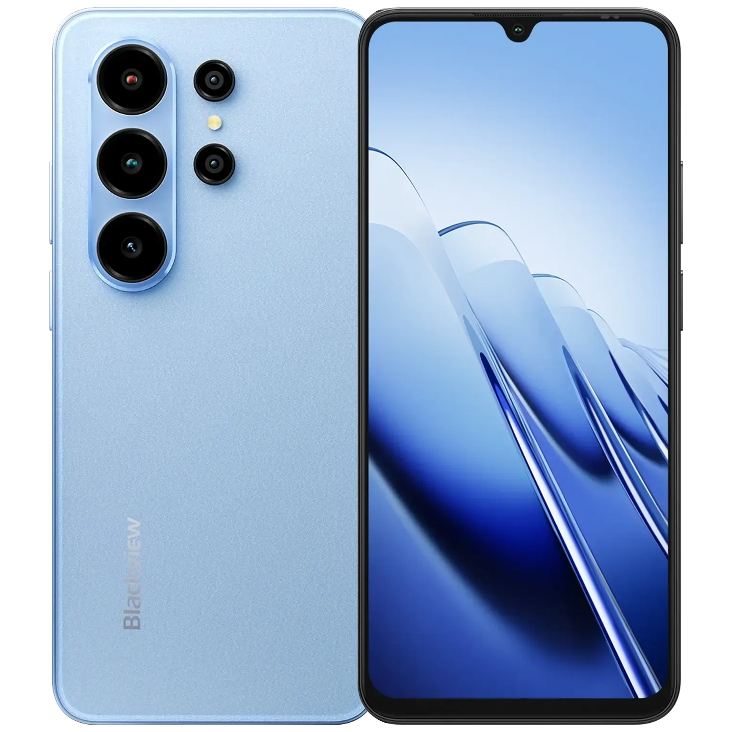 Blackview Wave 10: frente e traseira