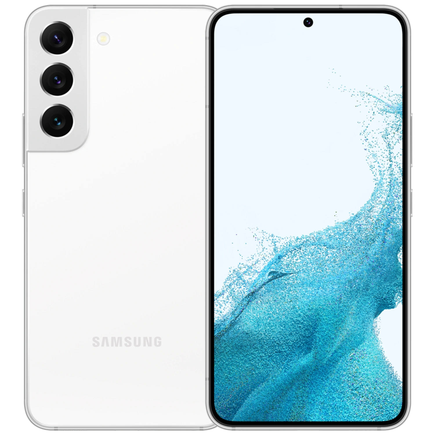 Samsung Galaxy S22 5G: frente e traseira