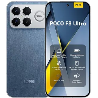 Xiaomi POCO F8 Ultra 5G LTPO AMOLED 120Hz Desbloqueado Global