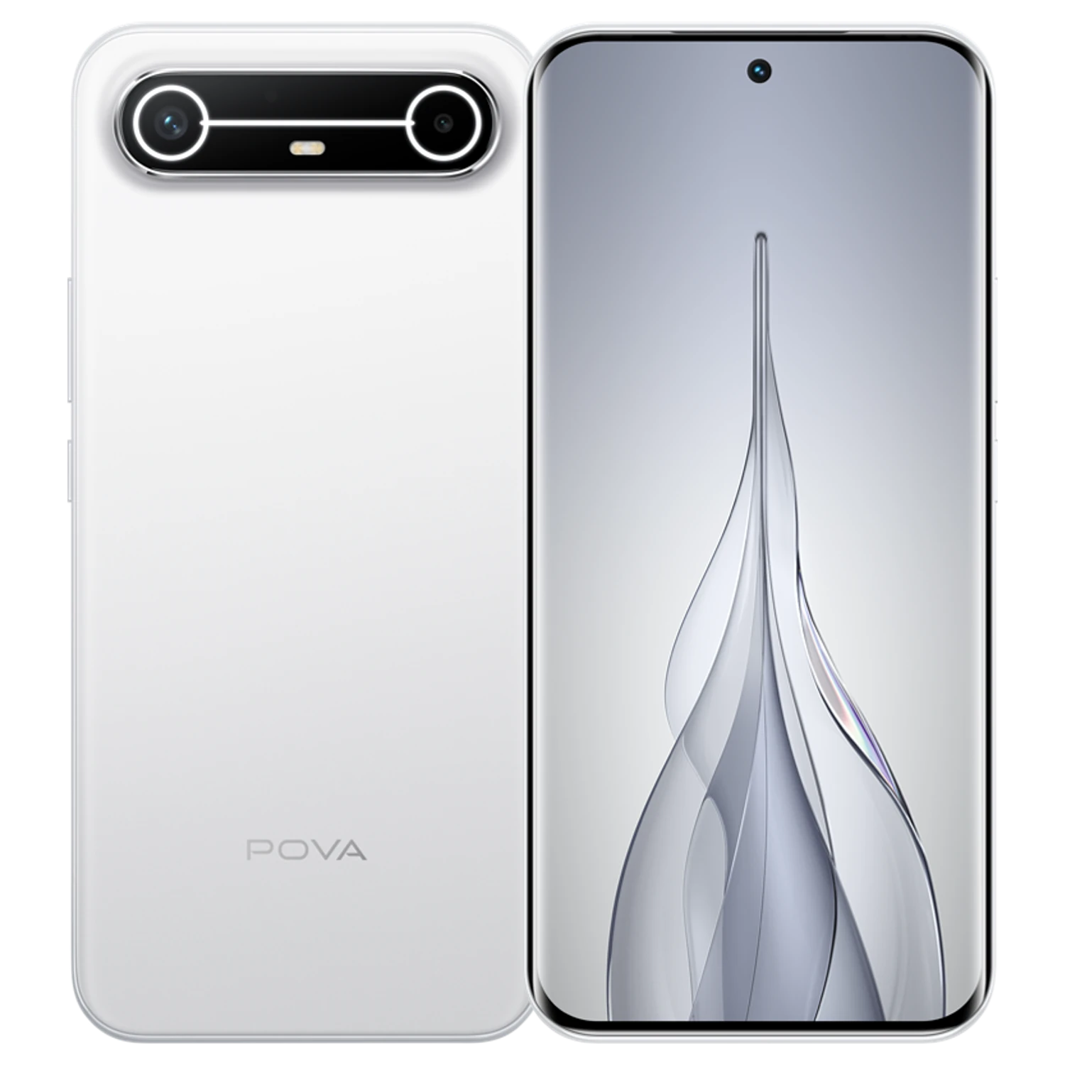 Tecno Pova Slim 5G: frente e traseira